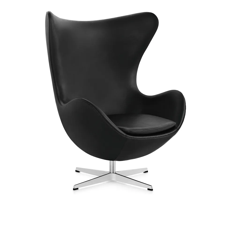 3316 Egget lenestol Satin Polished