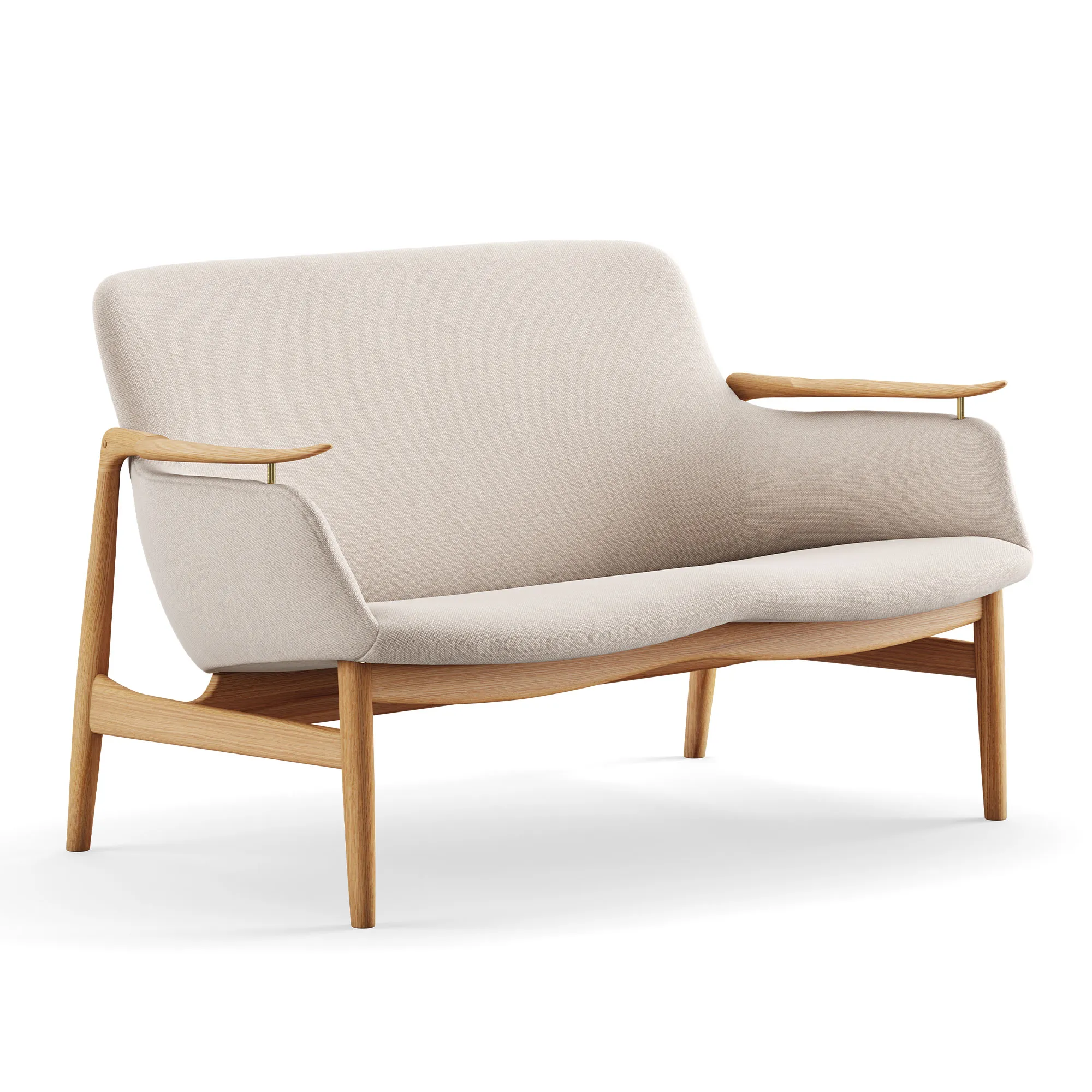 53 sofa Dark oiled oak - 1