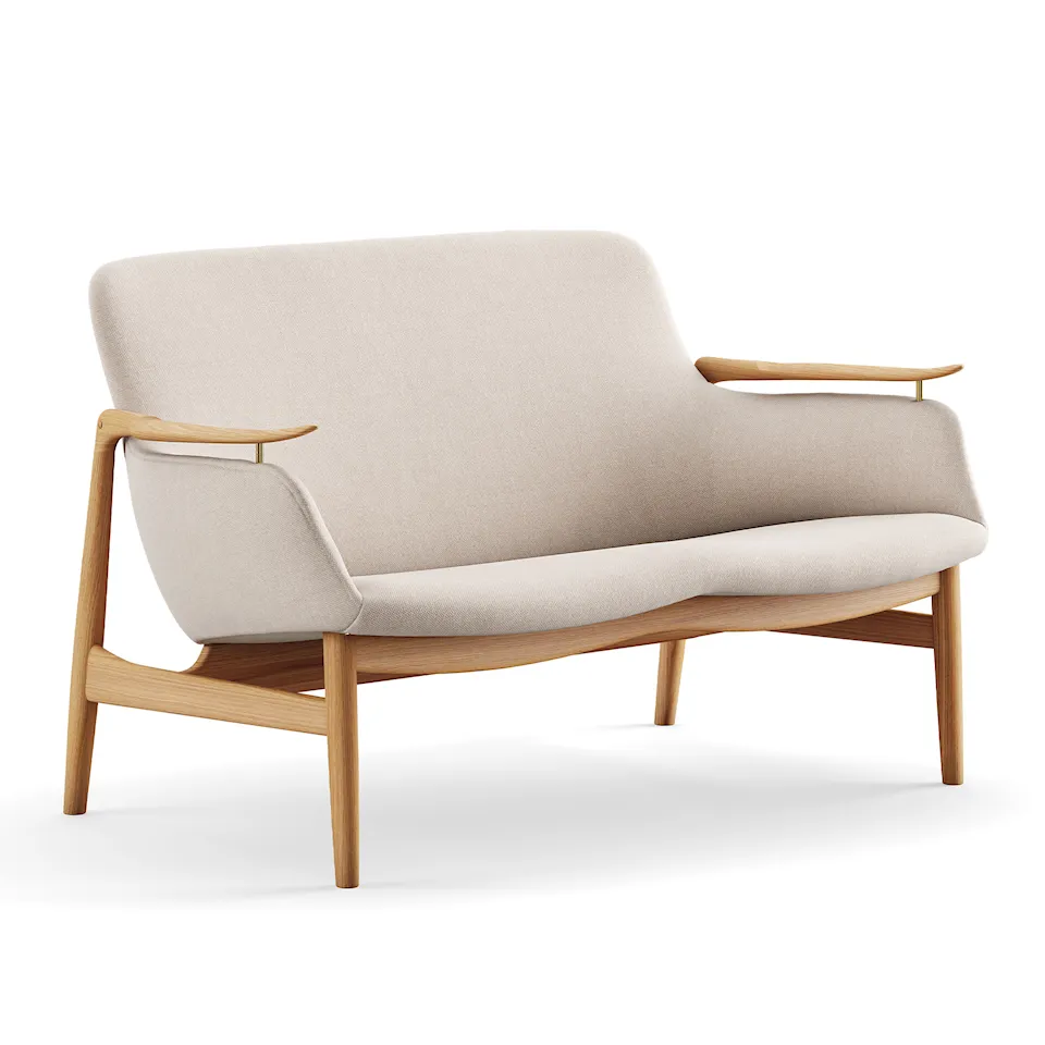 53 sofa Dark oiled oak