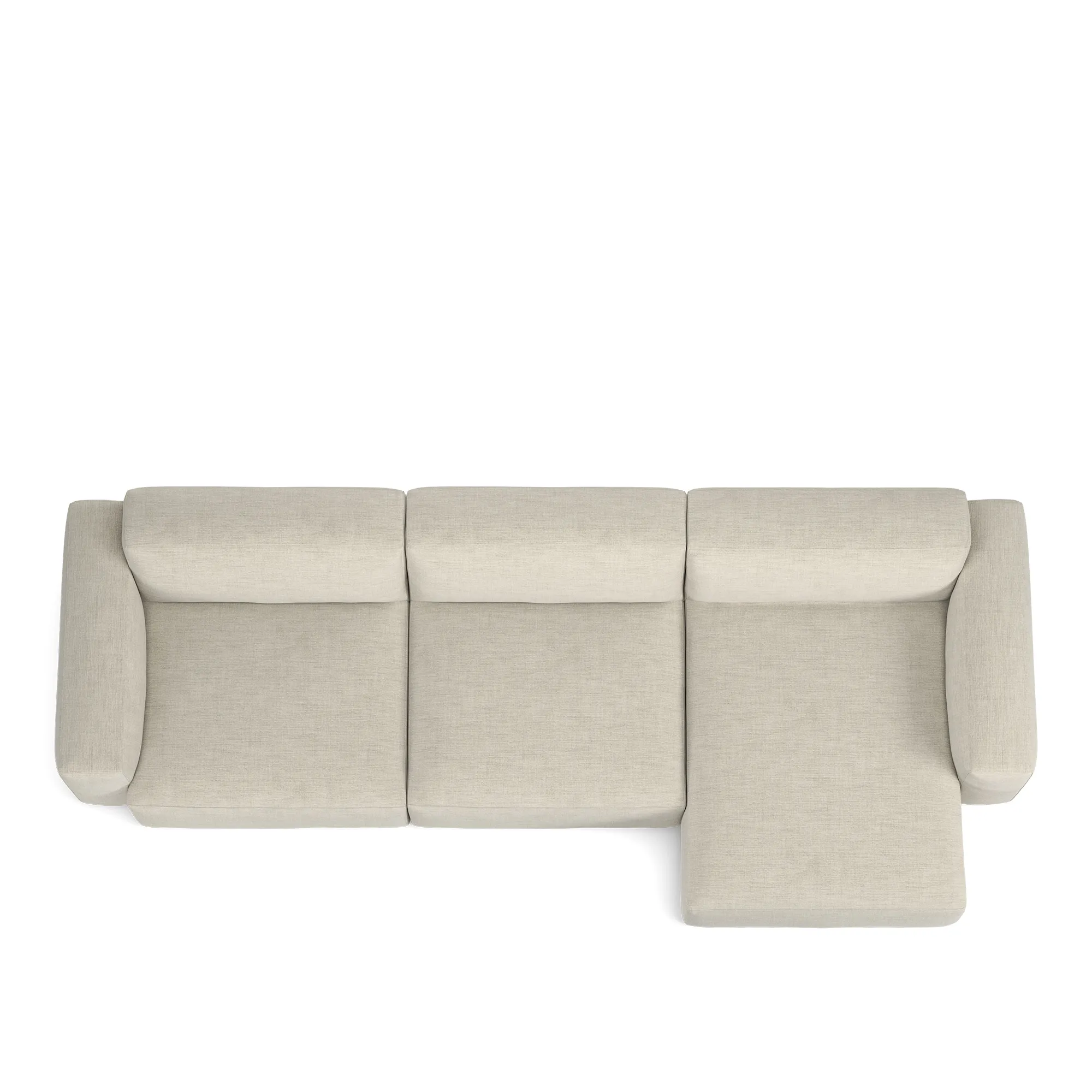 Brick 3-seters sofa sjeselong høyre - 8