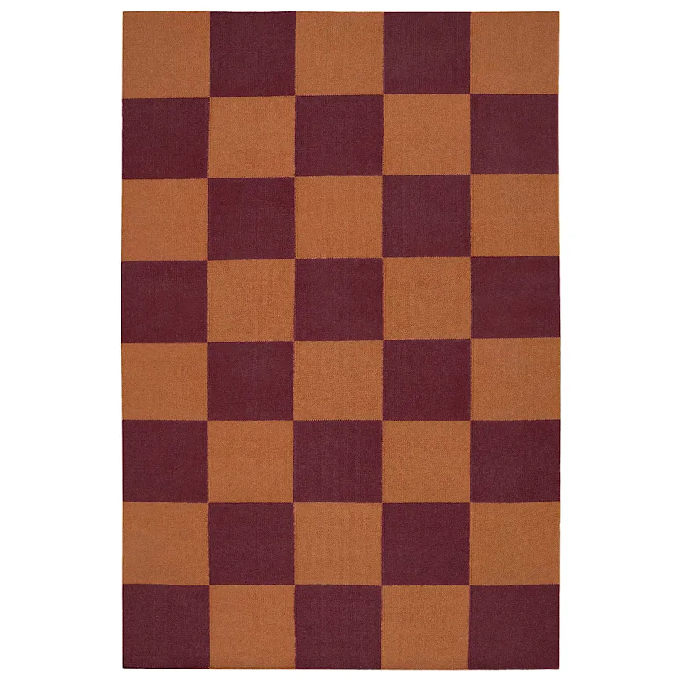 Square Red/Orange ullteppe