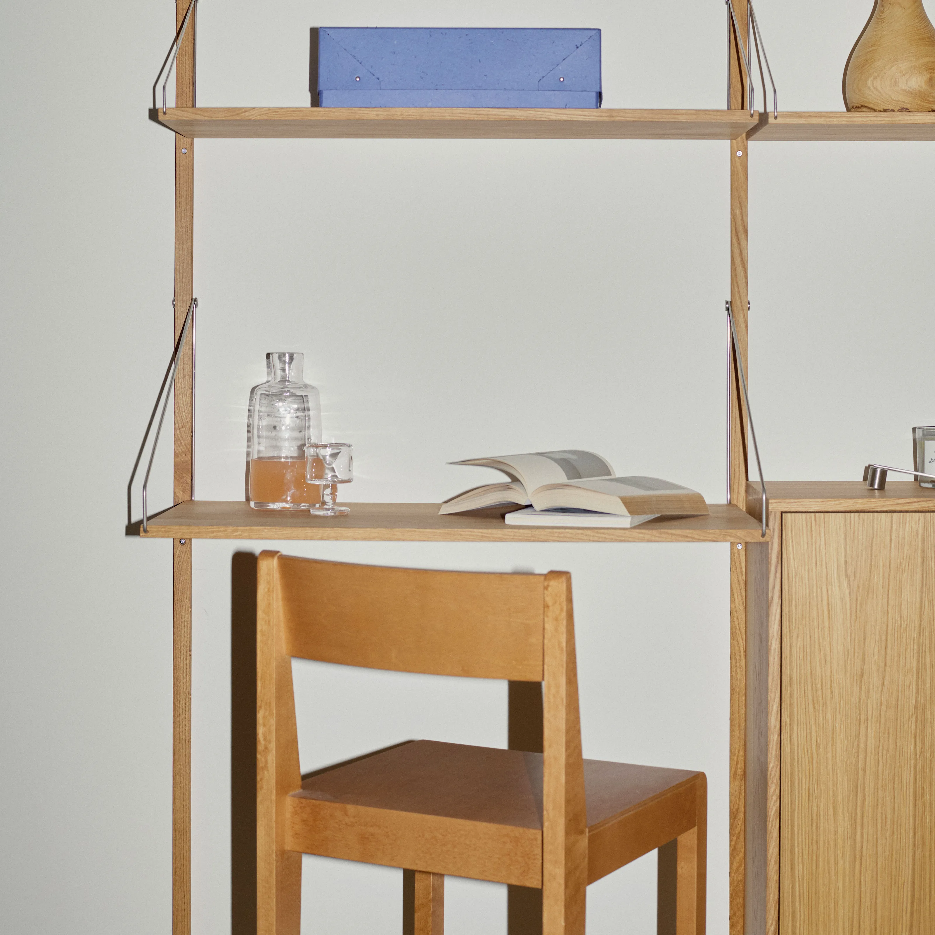 Shelf Library Desk Section 185/80 hyllesystem - 3