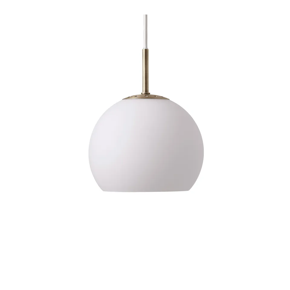Ball Glasshengelampe Ø18 cm