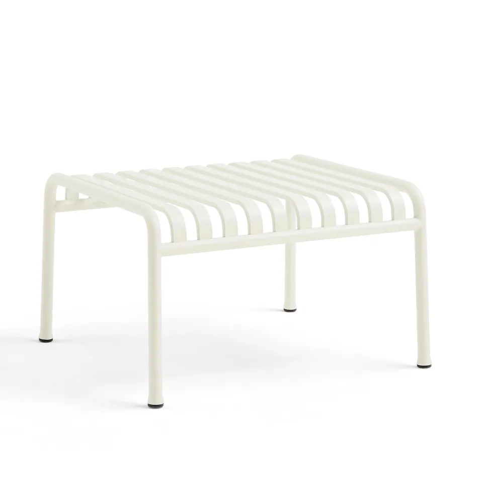 Palissade Ottoman - Cream White