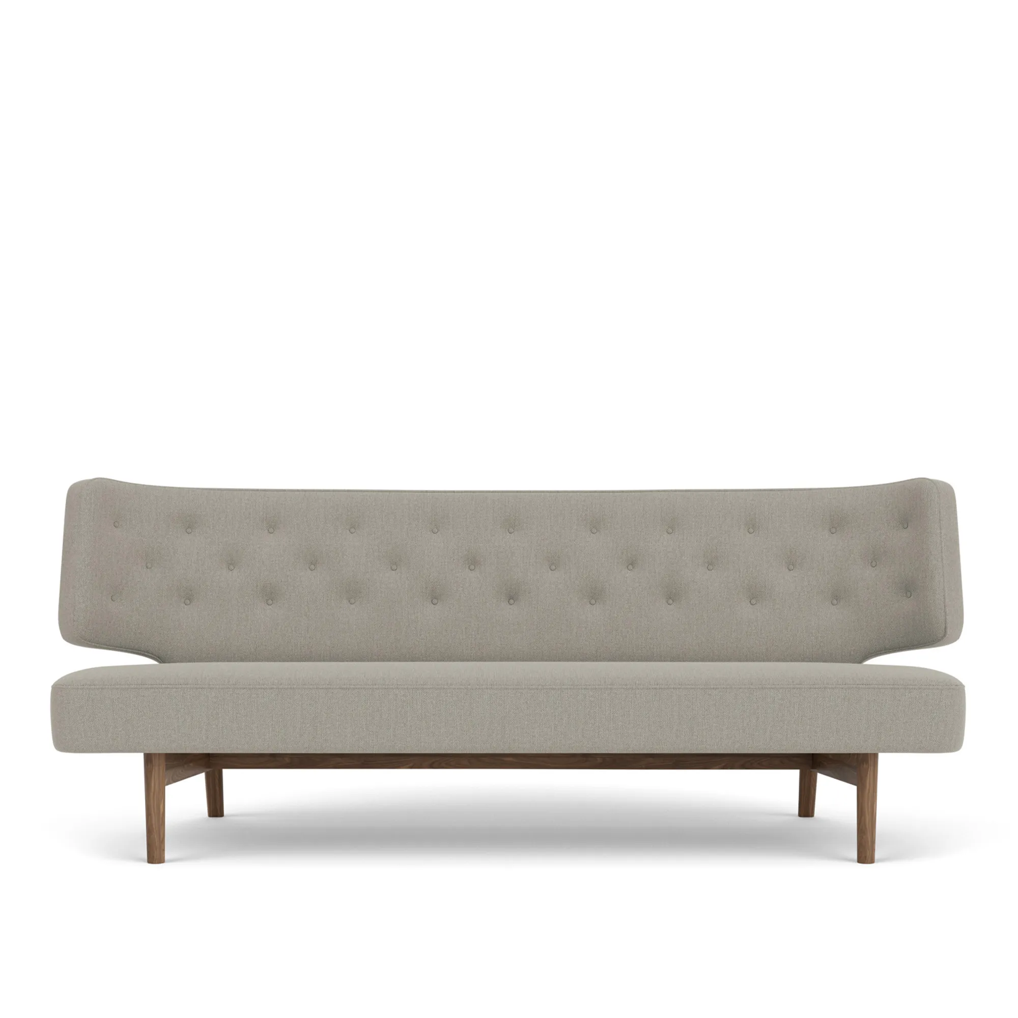 Radiohus 2-seters sofa valnøtt - 1