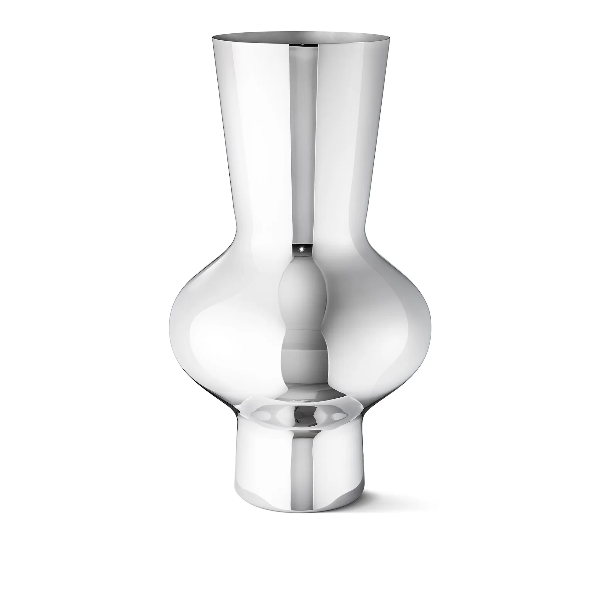 Alfredo Vase Stainless Steel - Georg Jensen - Alfredo Häberli  - NO GA