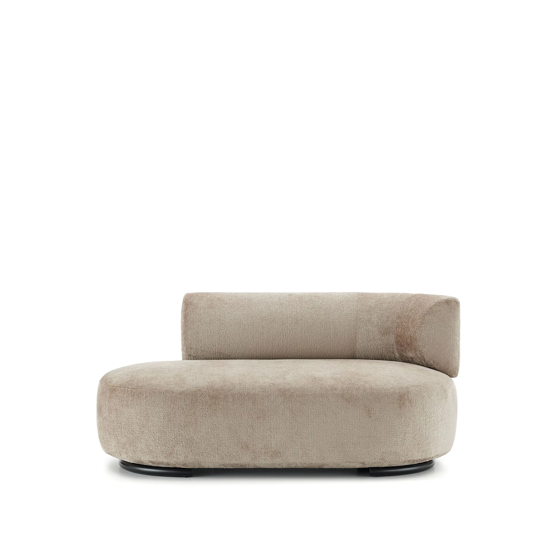 K-Waiting Ottoman Right Backrest - Kartell - Rodolfo Dordoni - NO GA