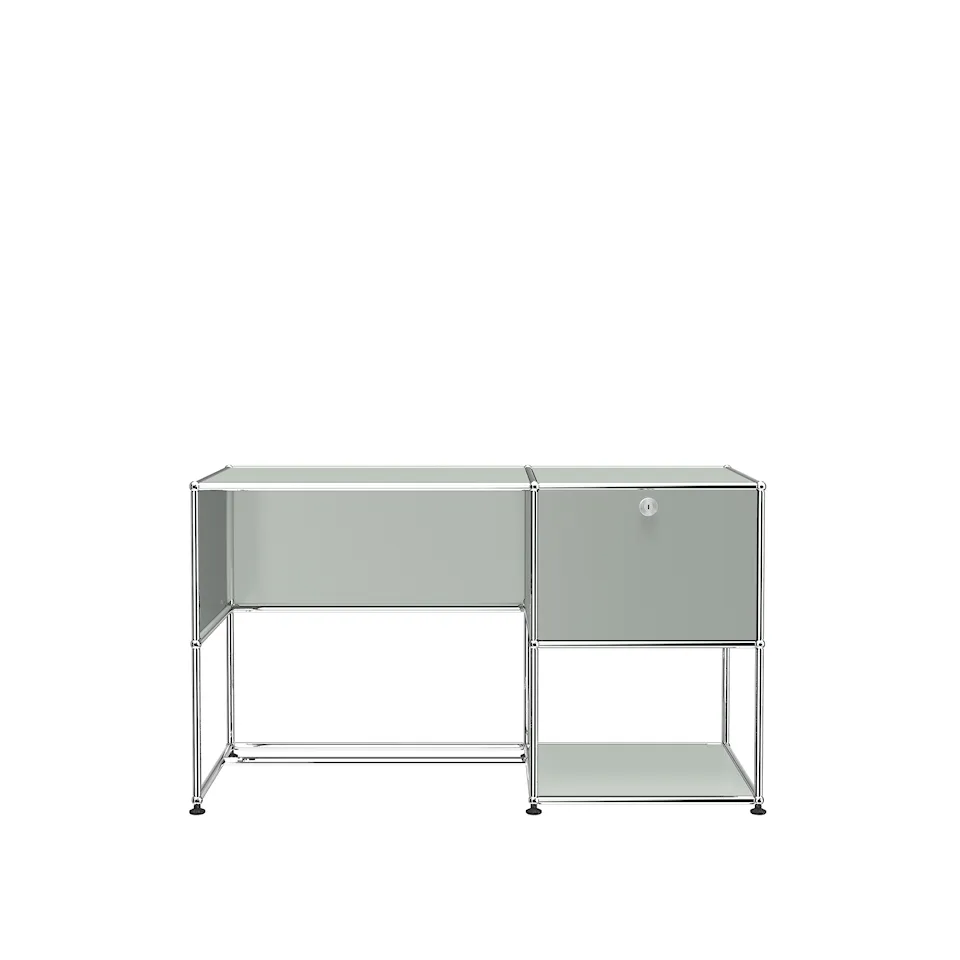 USM Haller Desk Unit A -  Light Gray