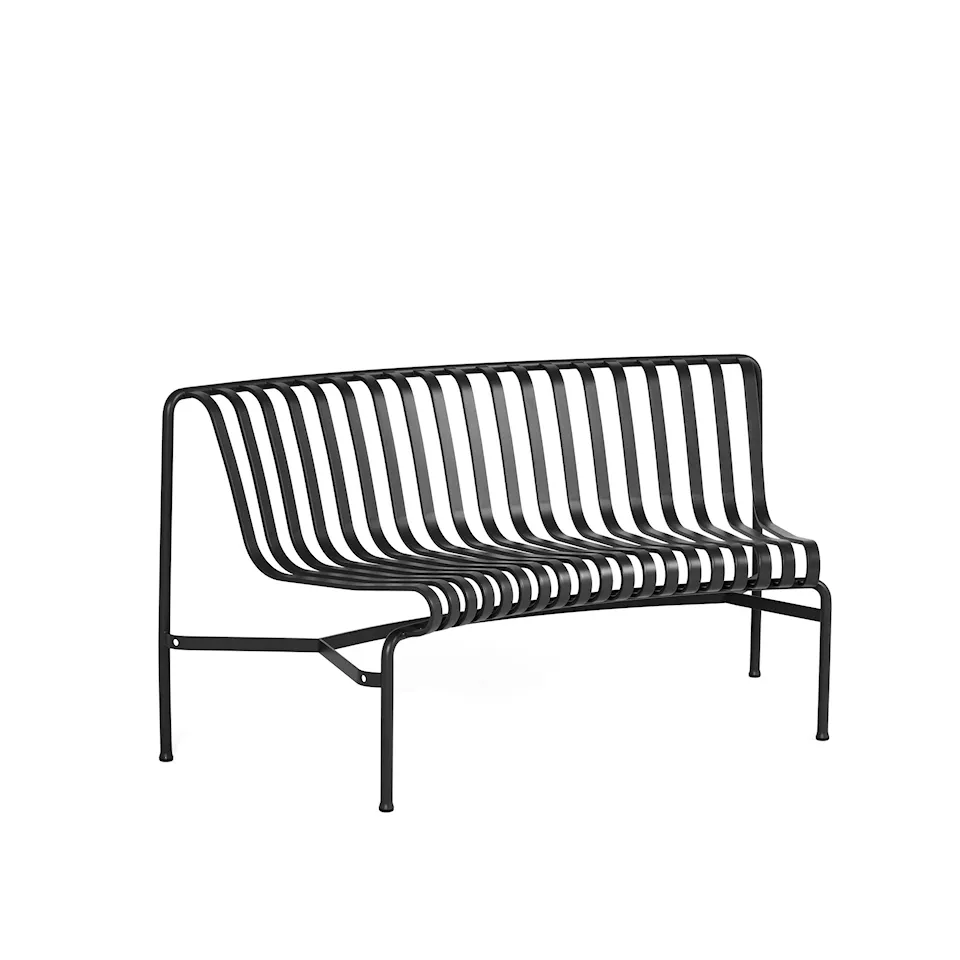 Palissade Park Dining Bench - Anthracite In