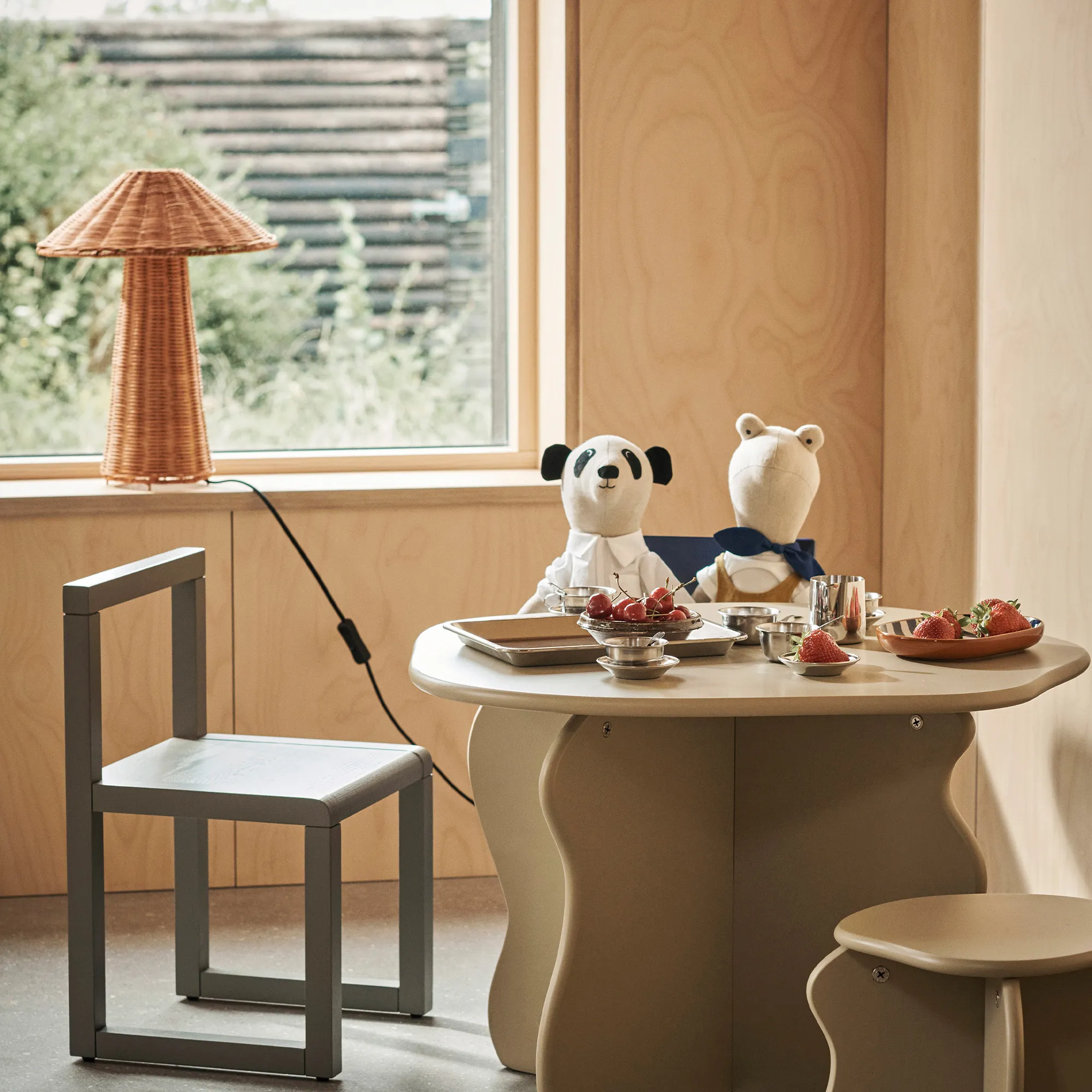 Dou bordlampe - 6