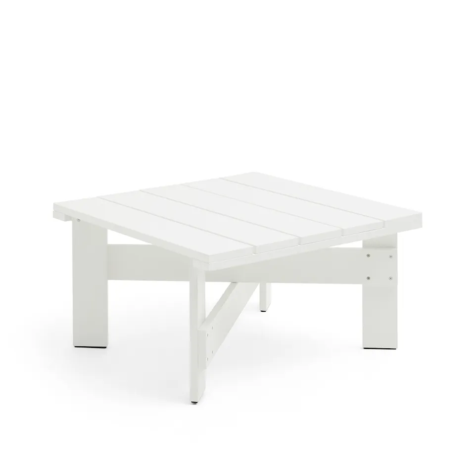 Crate Low Table - White