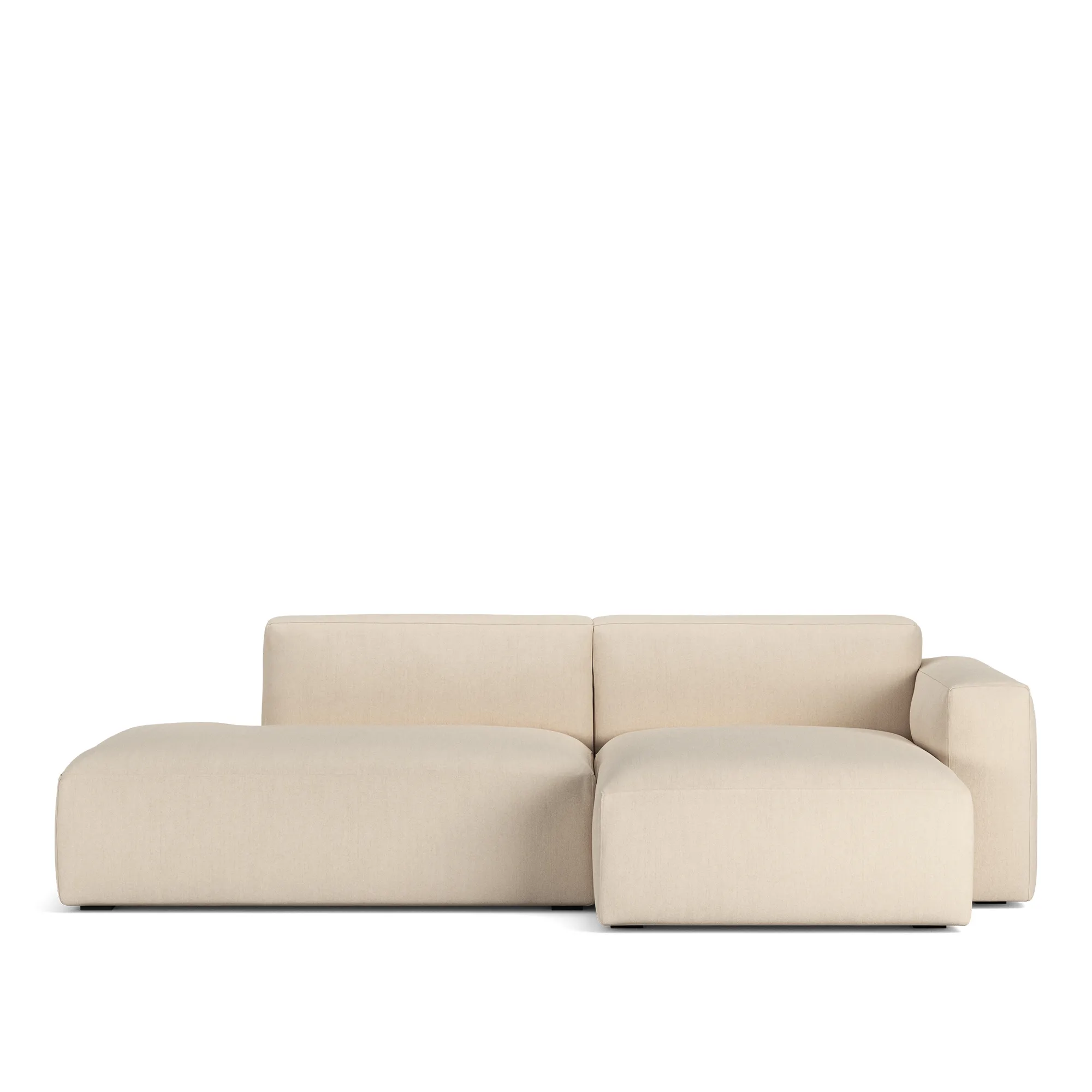 Brick 2-seters sofa sjeselong åpen ende venstre - 1