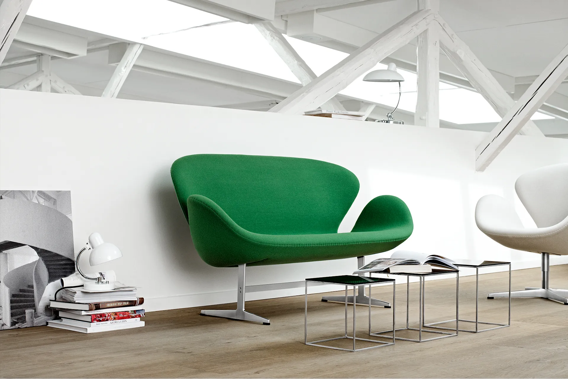 Svane 2-seter - Fritz Hansen - Arne Jacobsen - NO GA