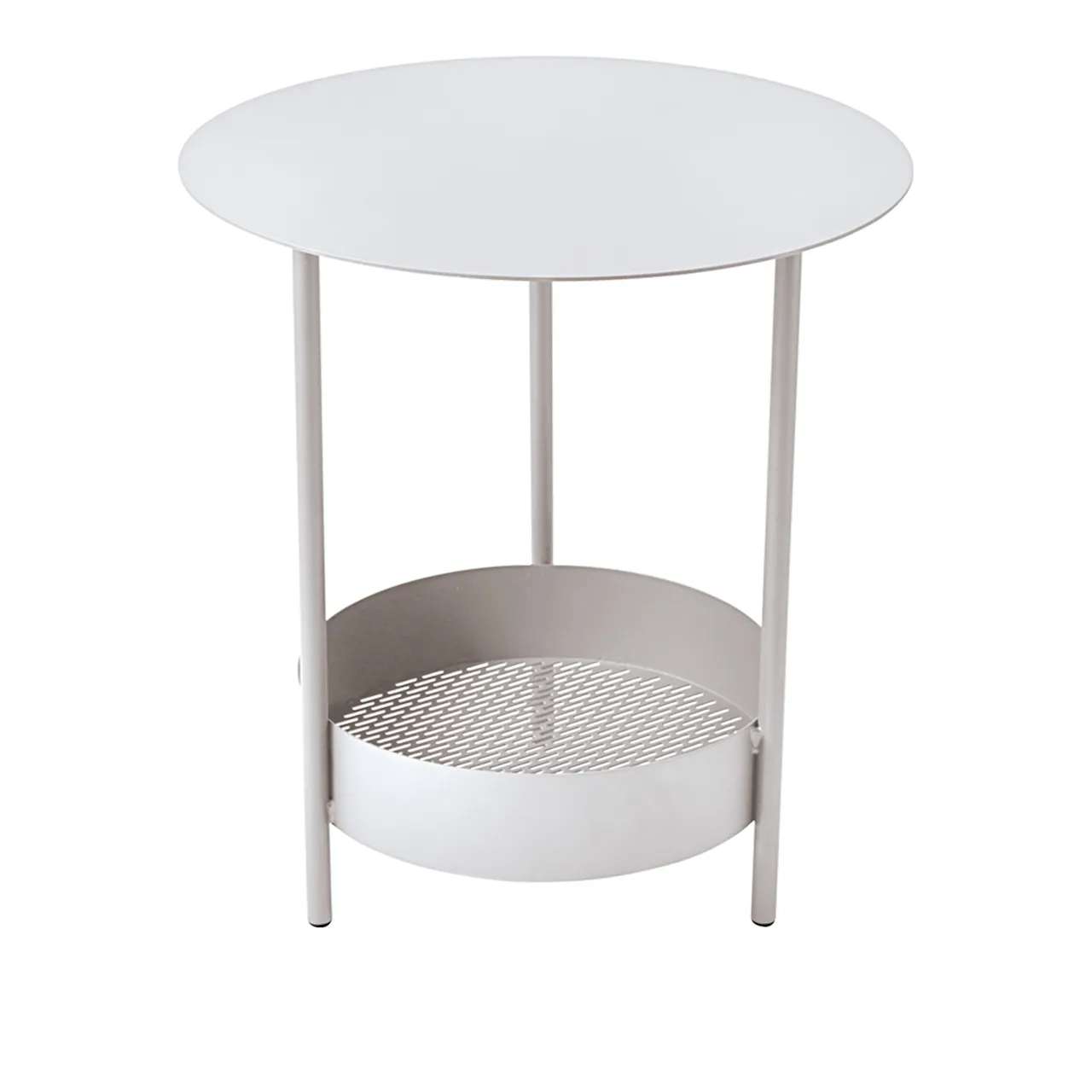 Salsa Pedestal Table, Clay Grey