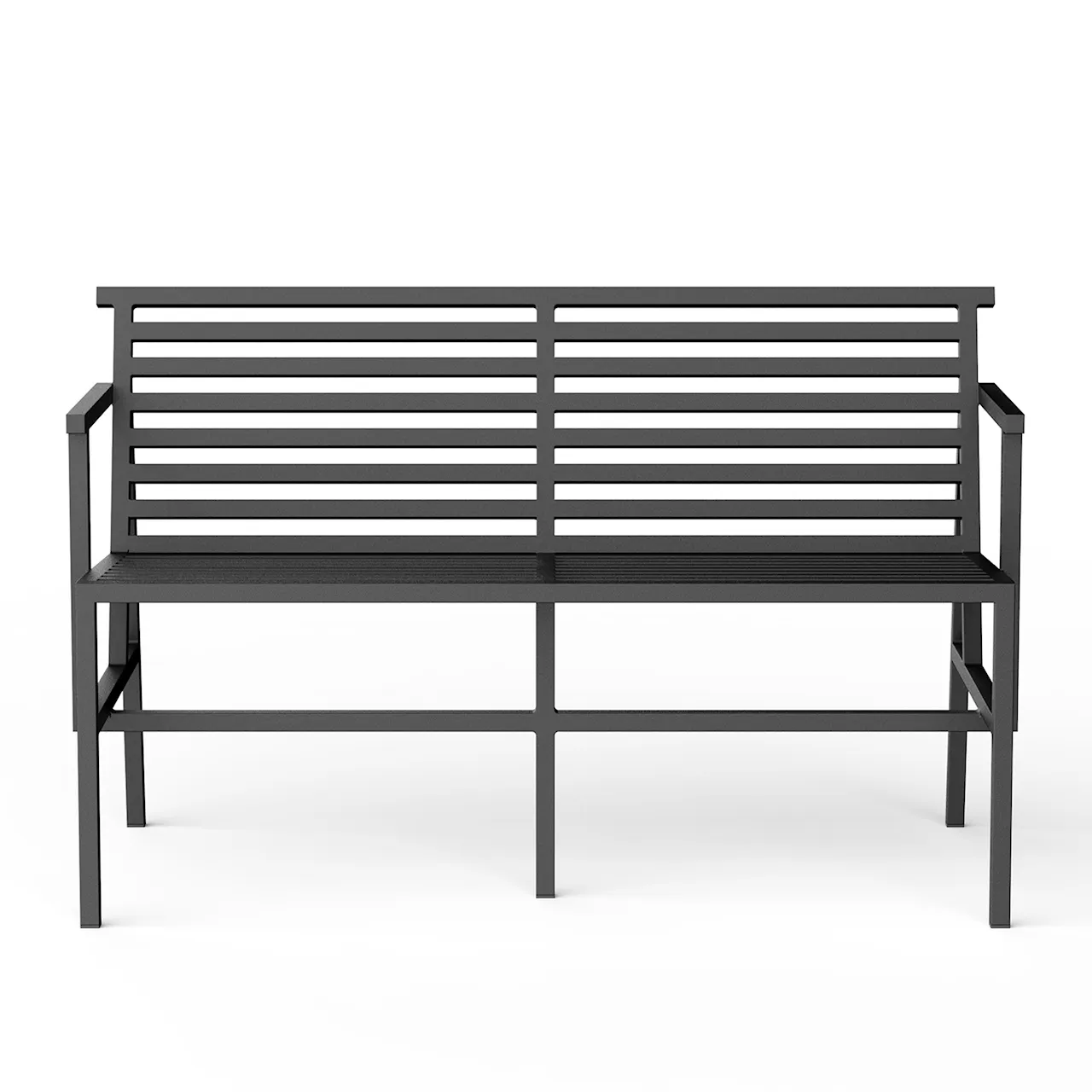 19 Outdoors - Dining Bench Grey