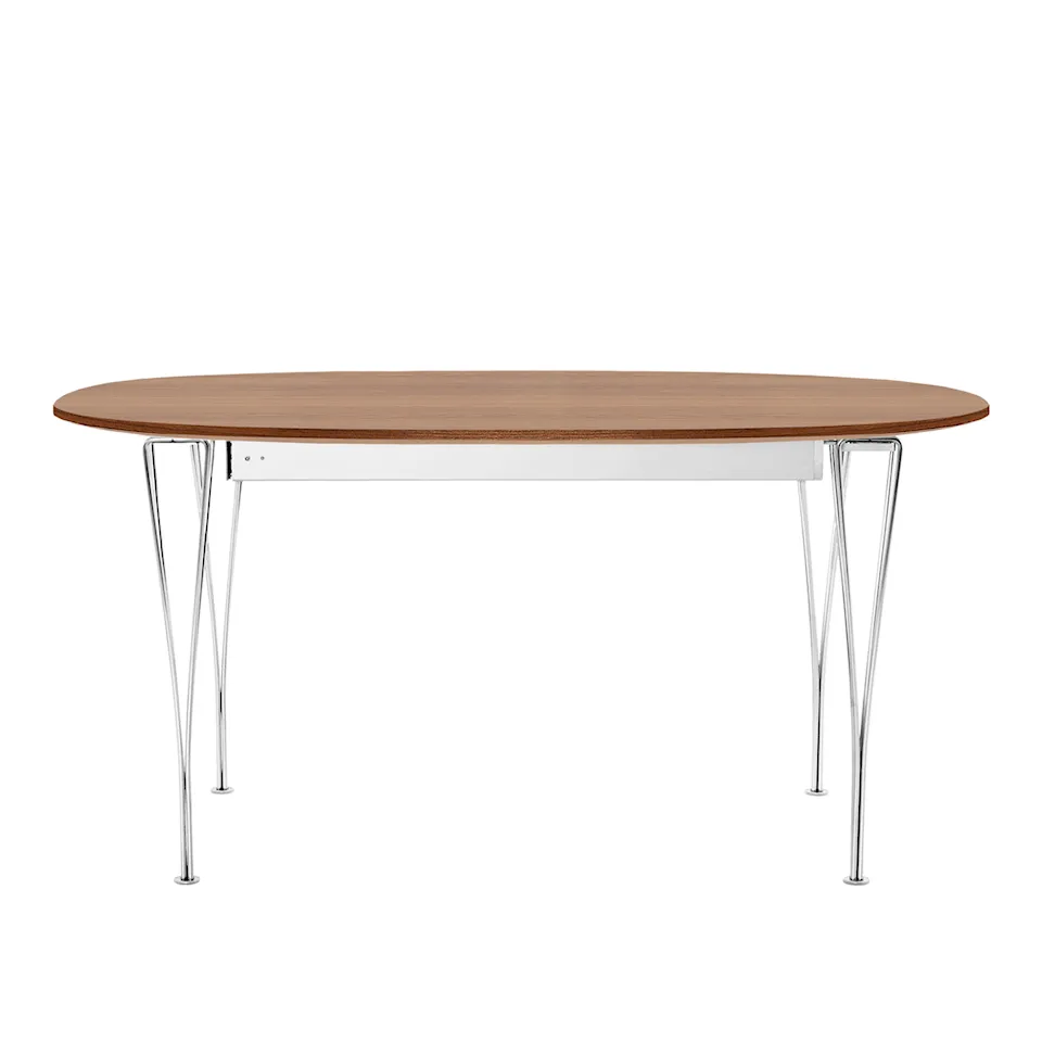 B619 Superellipse uttrekkbart spisebord 180–300 x 120 cm