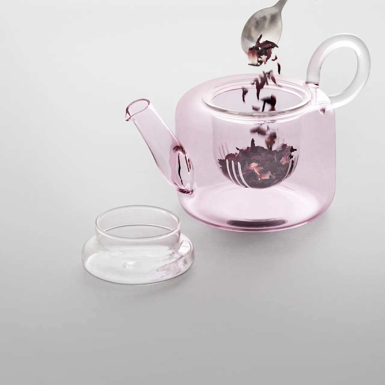 Piuma Small Teapot Pink - 60 cl