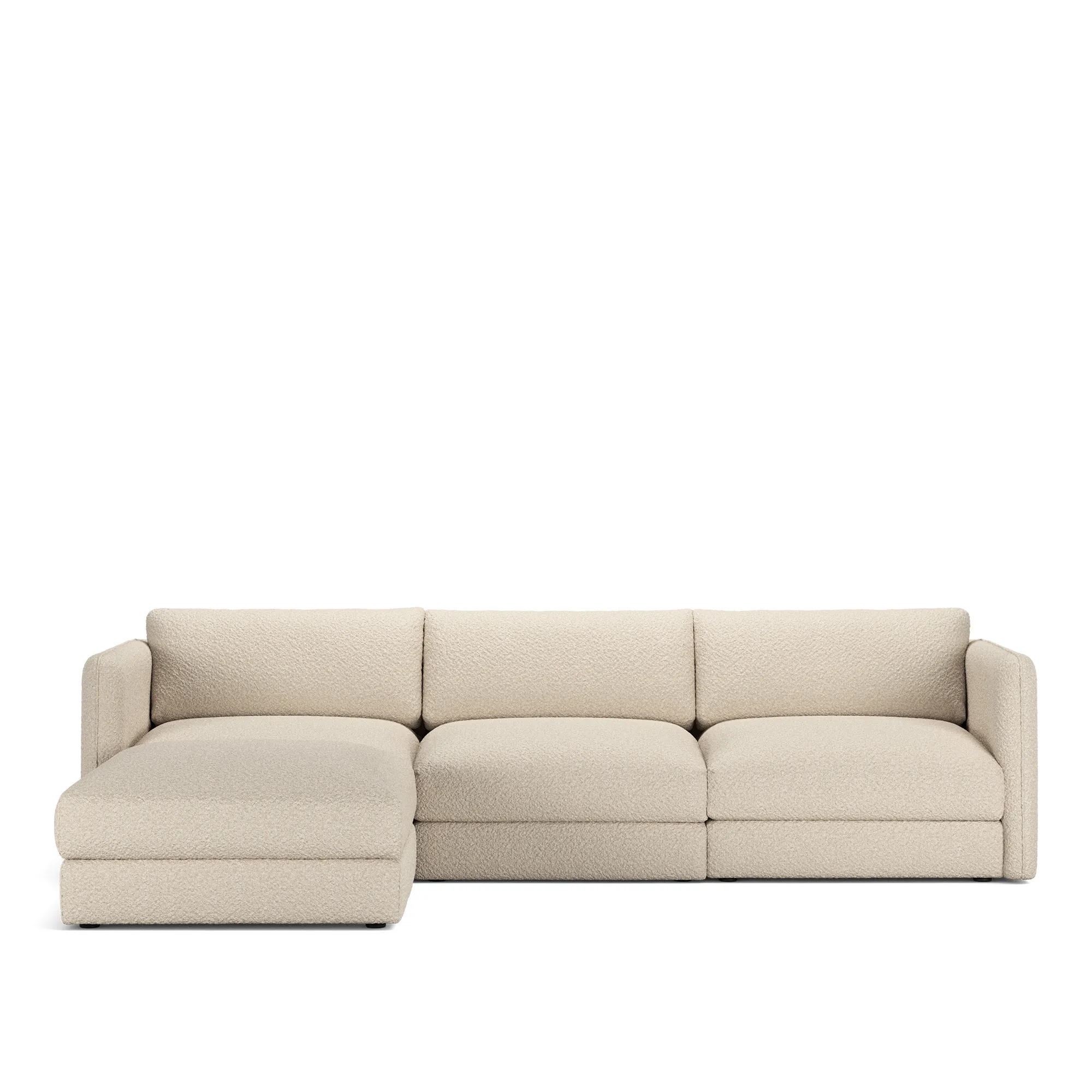 Pavarotti 03 3-seters sofa med fotskammel - 1
