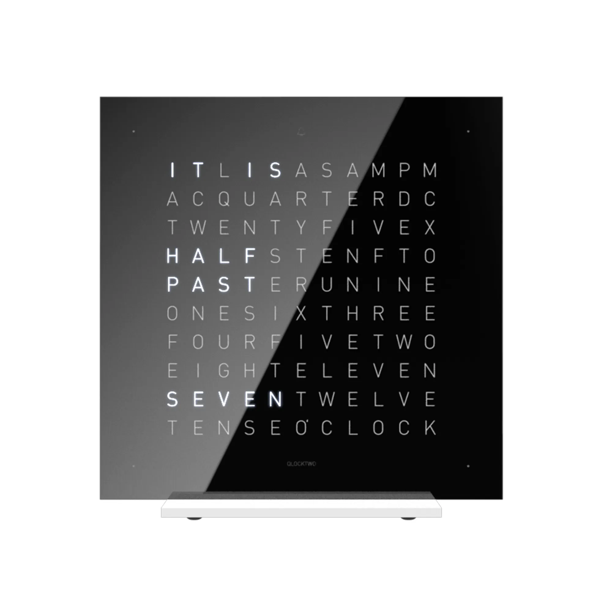Qlocktwo Earth 13,5 – Pure Black Ice Tea - 1
