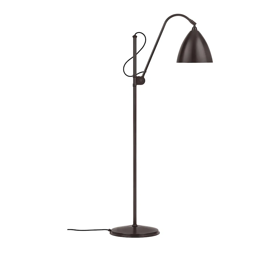 Bestlite BL3 gulvlampe Medium sort messing