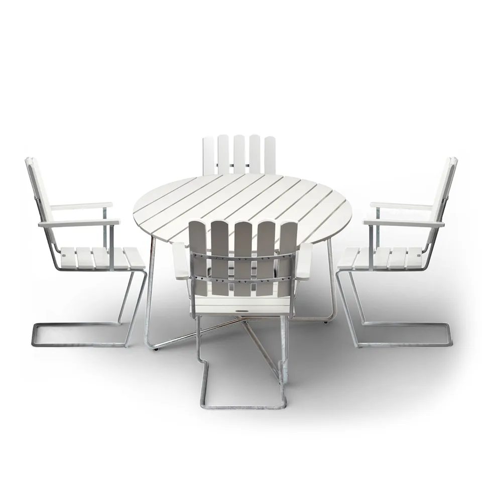 Klassikerserien - 9A Table & 4 stk A2 Lenestoler Oljet eik