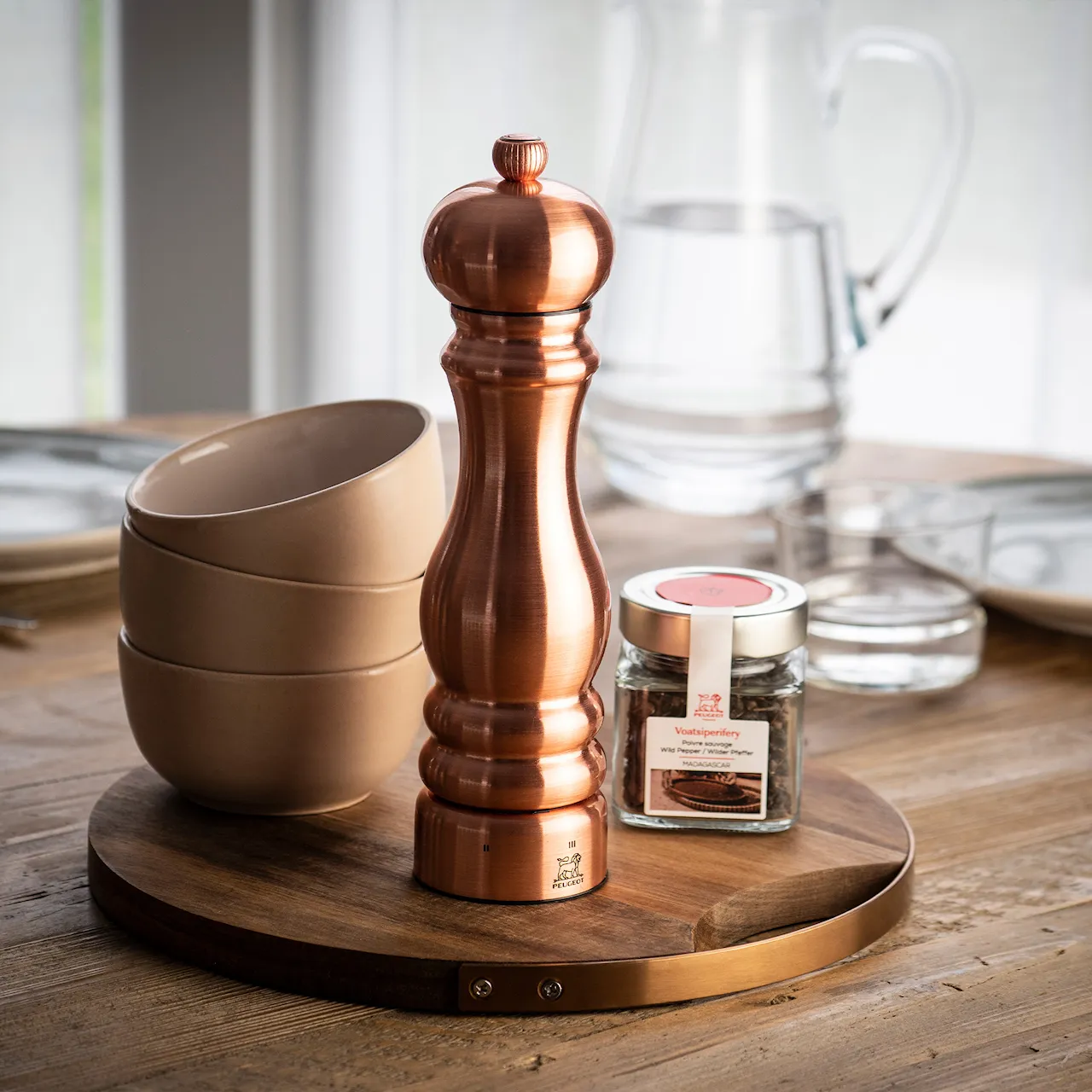 Paris Chef Pepper Mill - Copper