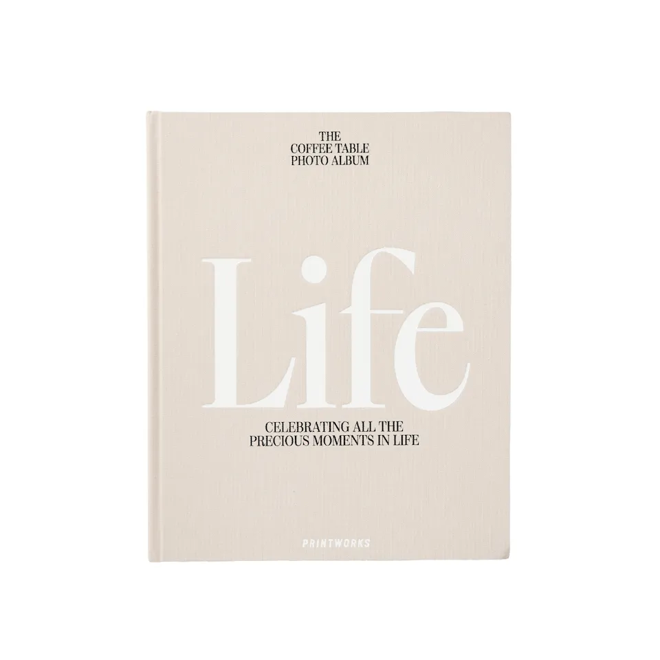 Photo Album - Life, Beige