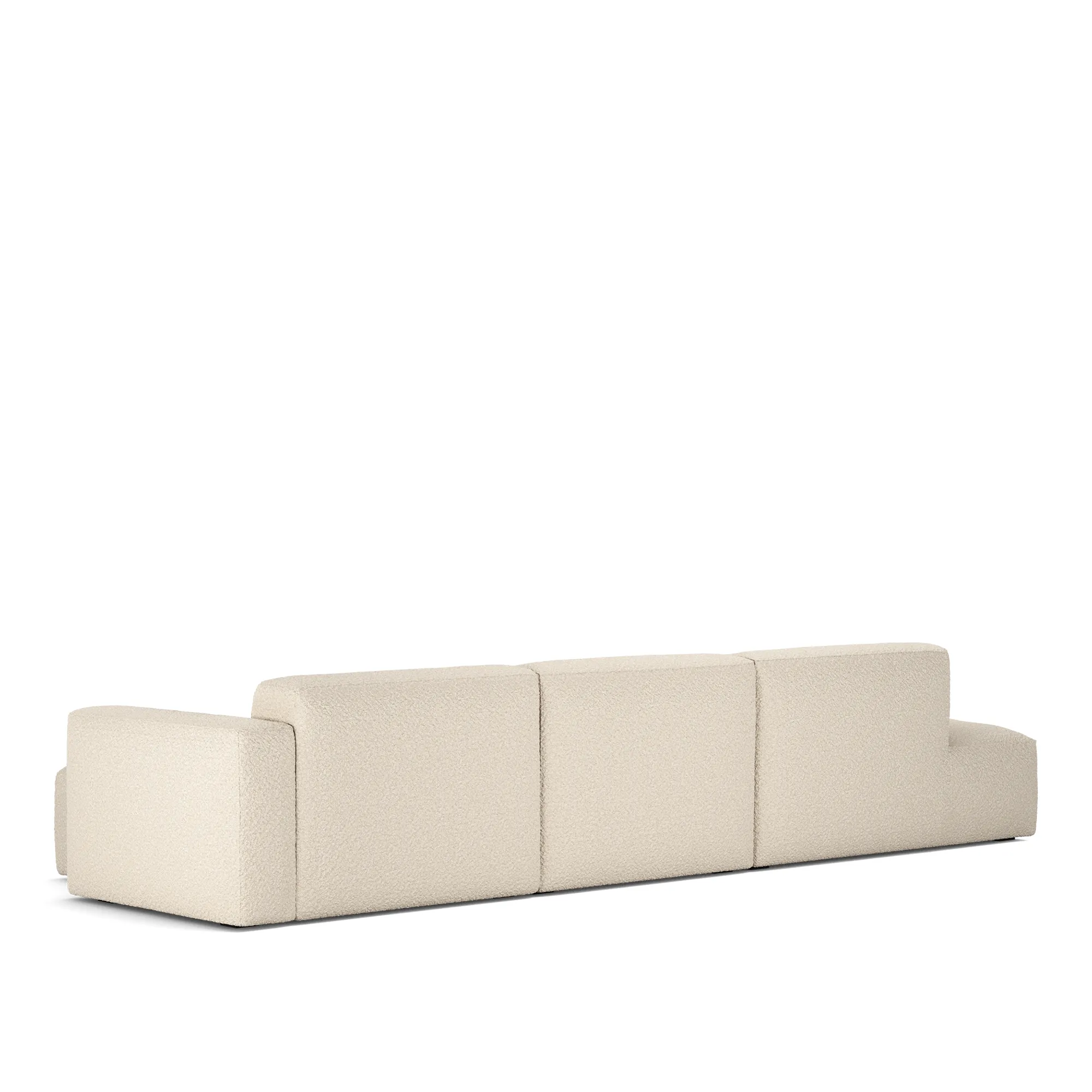 Brick 3-seters sofa sjeselong åpen ende venstre - 7