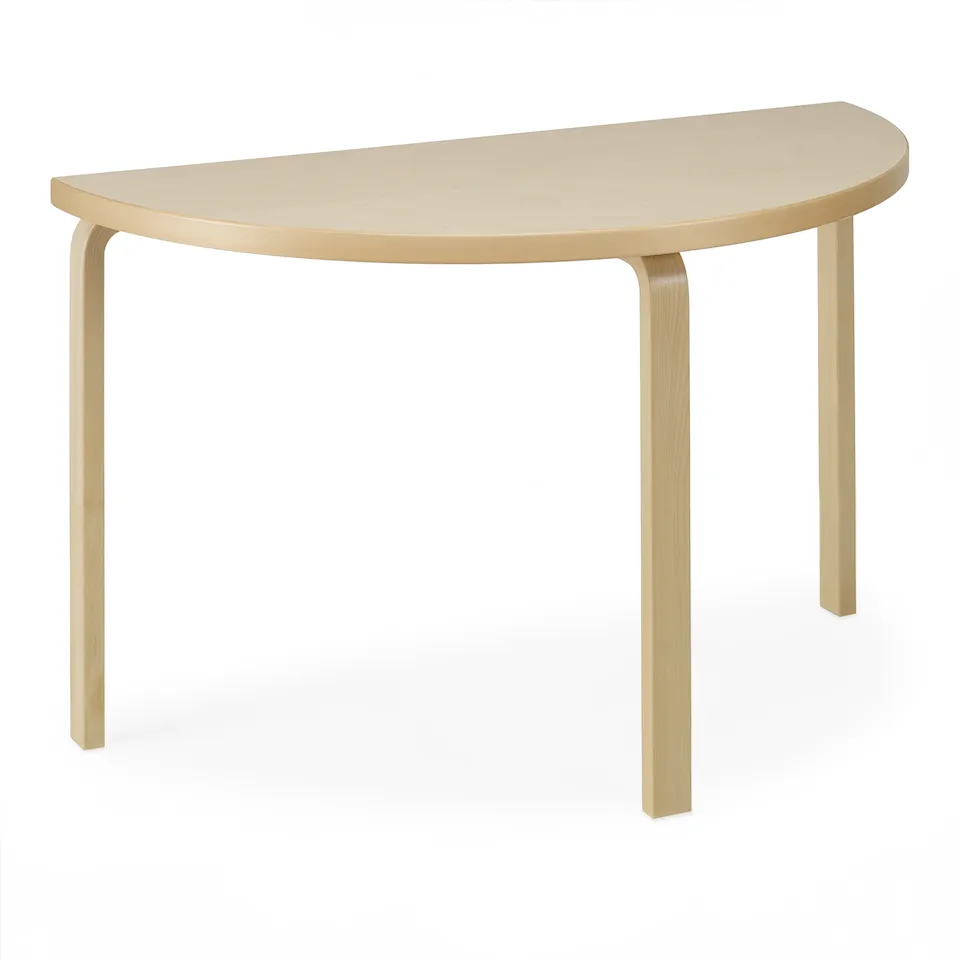 Aalto Table Half-Round 95 spisebord