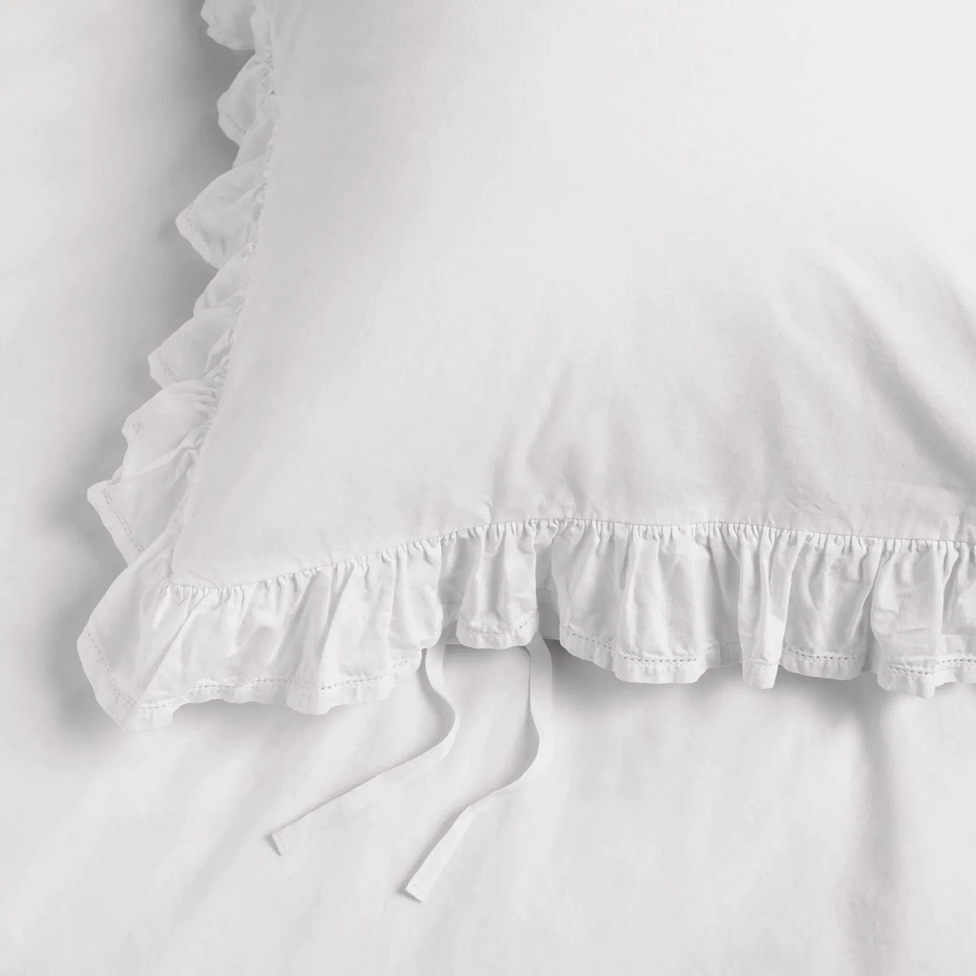 Broderie Anglaise Elodie Broken White putetrekk - 10