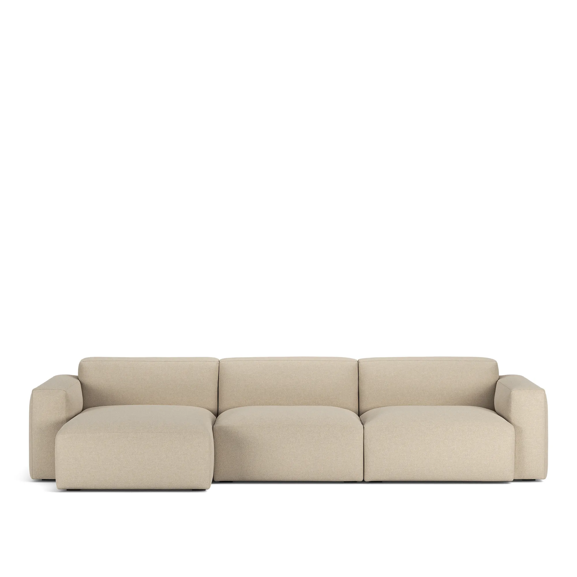 Brick 3-seters sofa sjeselong venstre - 1