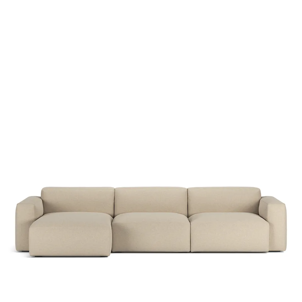 Brick 3-seters sofa sjeselong venstre