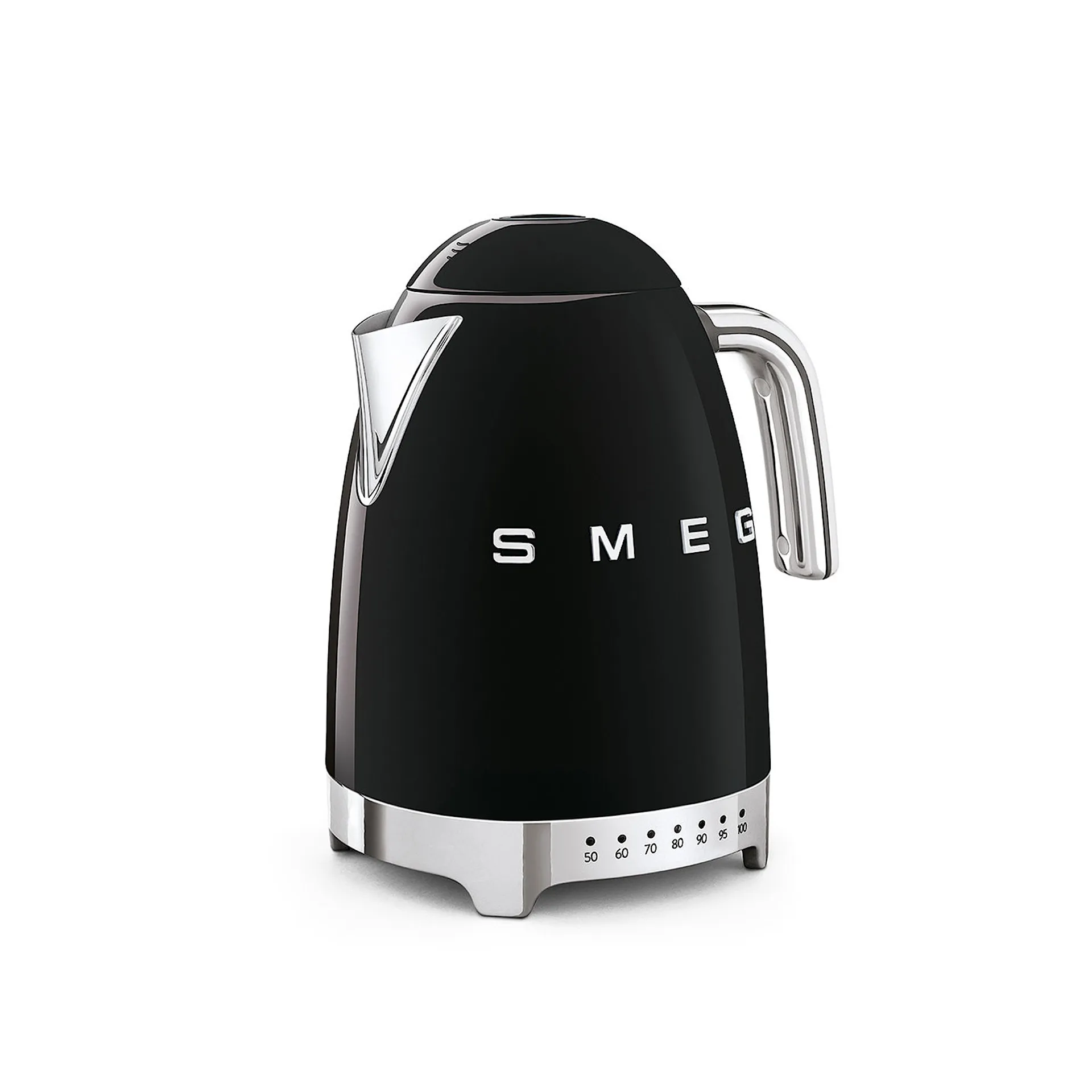 Smeg Variable Temperature Kettle Black - Smeg - NO GA