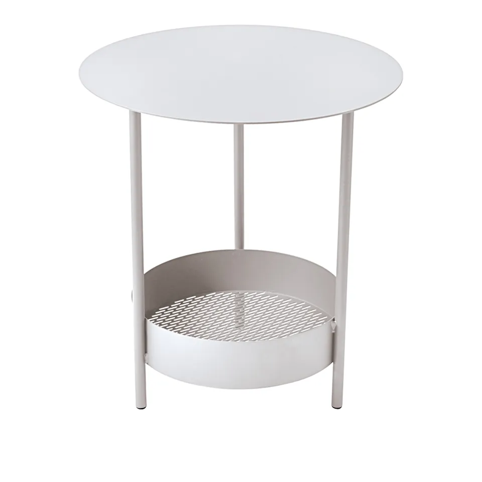 Salsa Pedestal Table - Cotton White