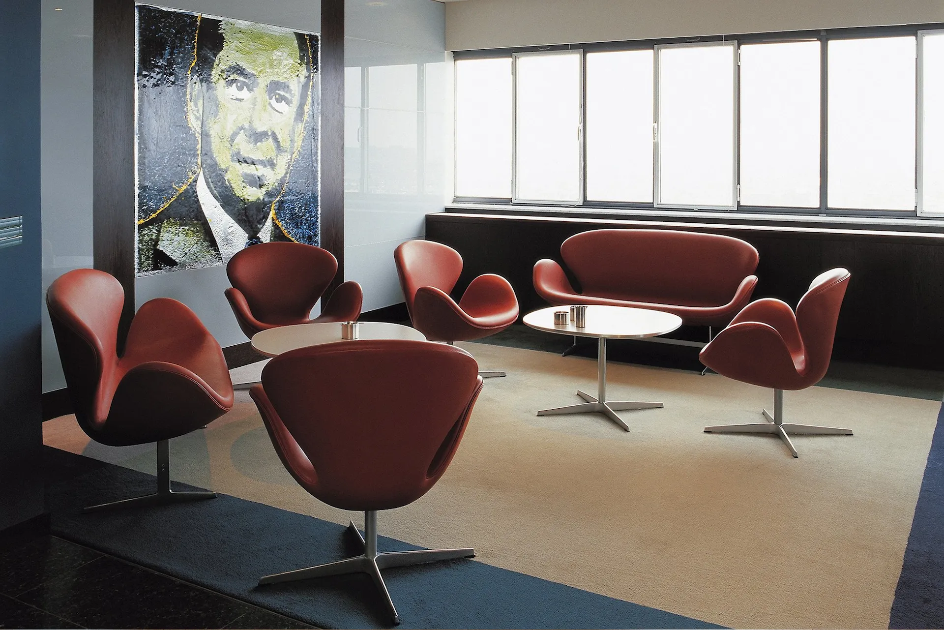 Superrundt salongbord - Fritz Hansen - Arne Jacobsen - NO GA