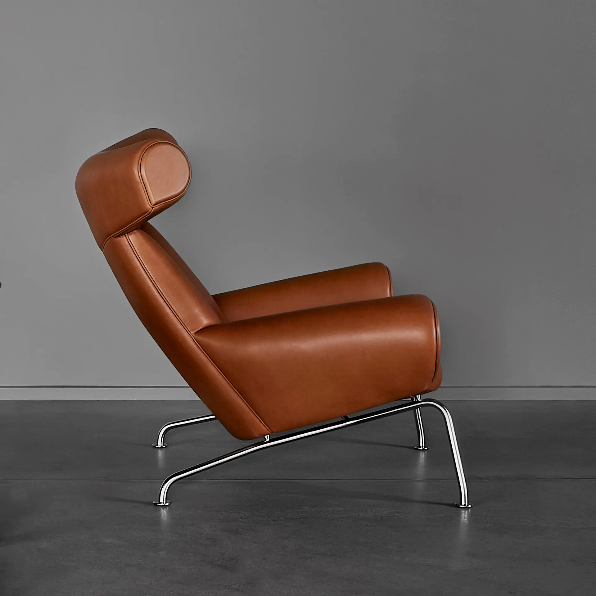 Wegner Ox Chair - Chrome - Fredericia Furniture - Hans J. Wegner - NO GA