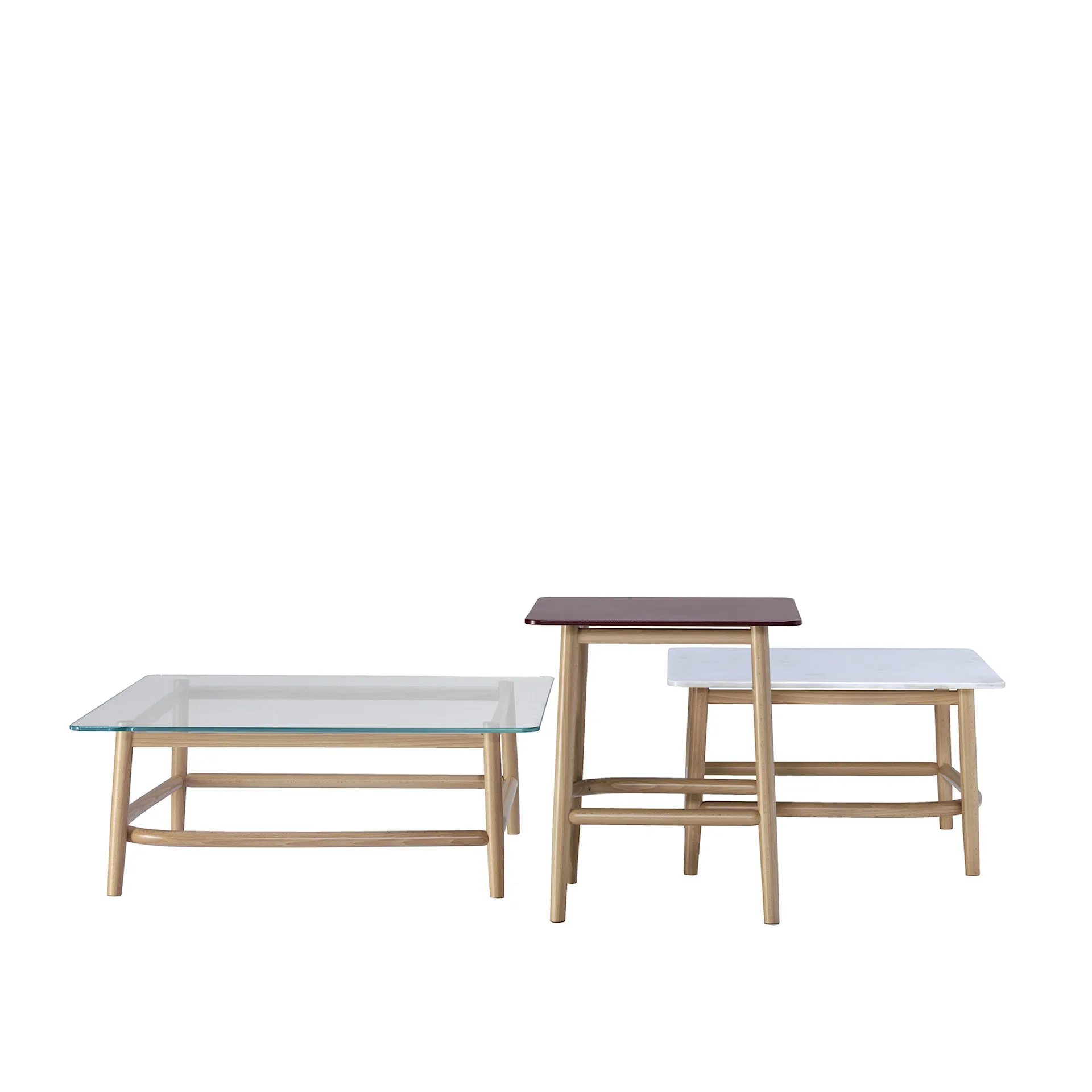 Single Curve Low Table A - Gebrüder Thonet Vienna - Nendo - NO GA