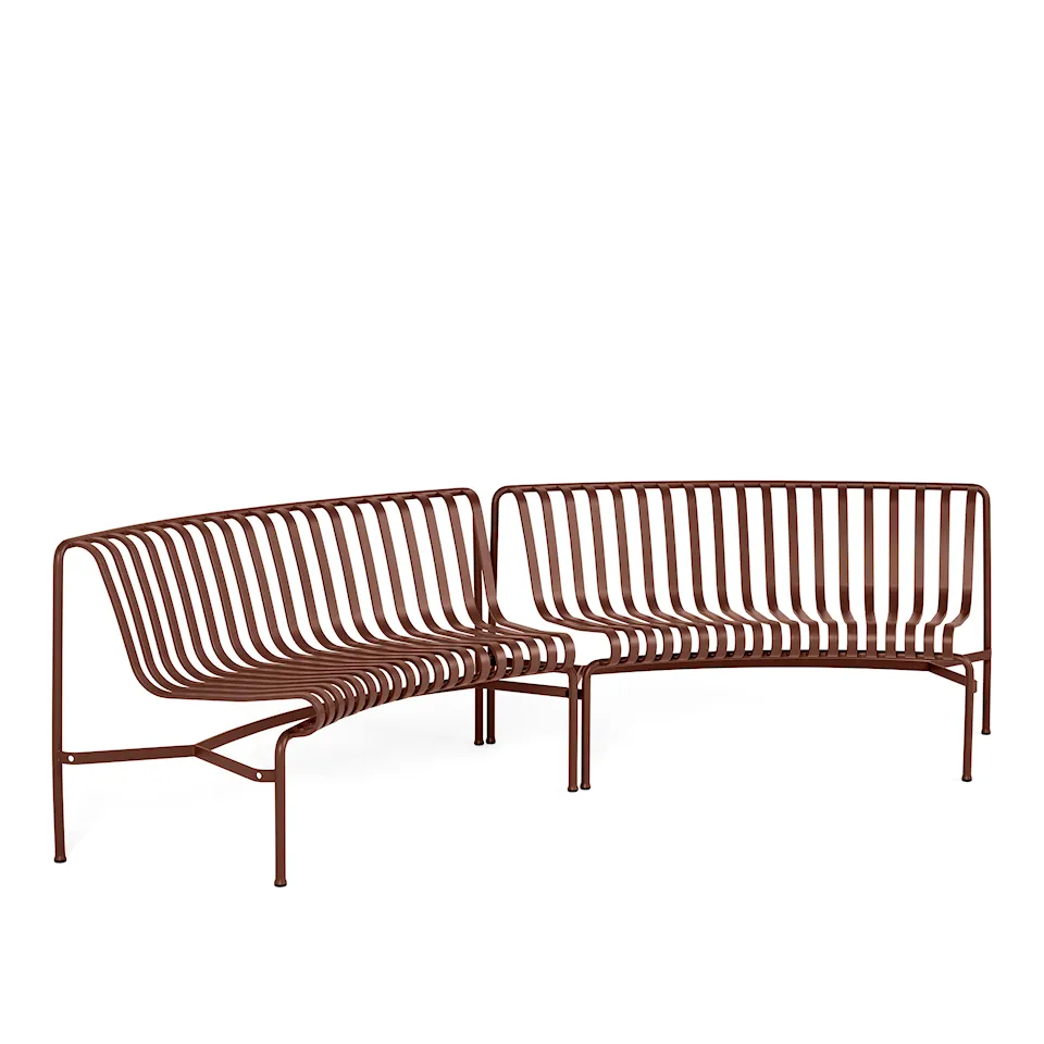 Palissade Dining parkbenk 2-pack In/In