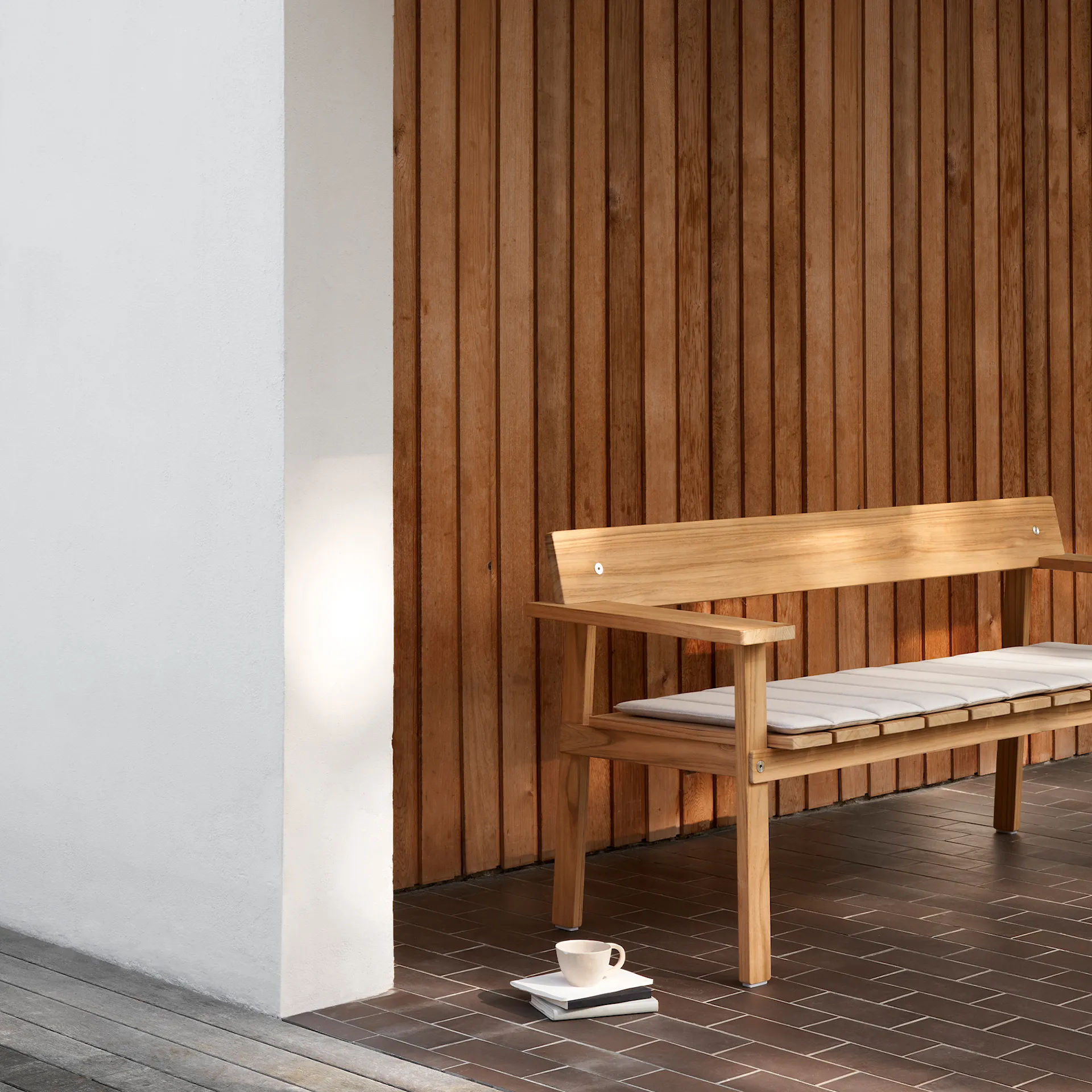 GL101 Timbur Outdoor Bench, Ubehandlet teak - Carl Hansen - NO GA