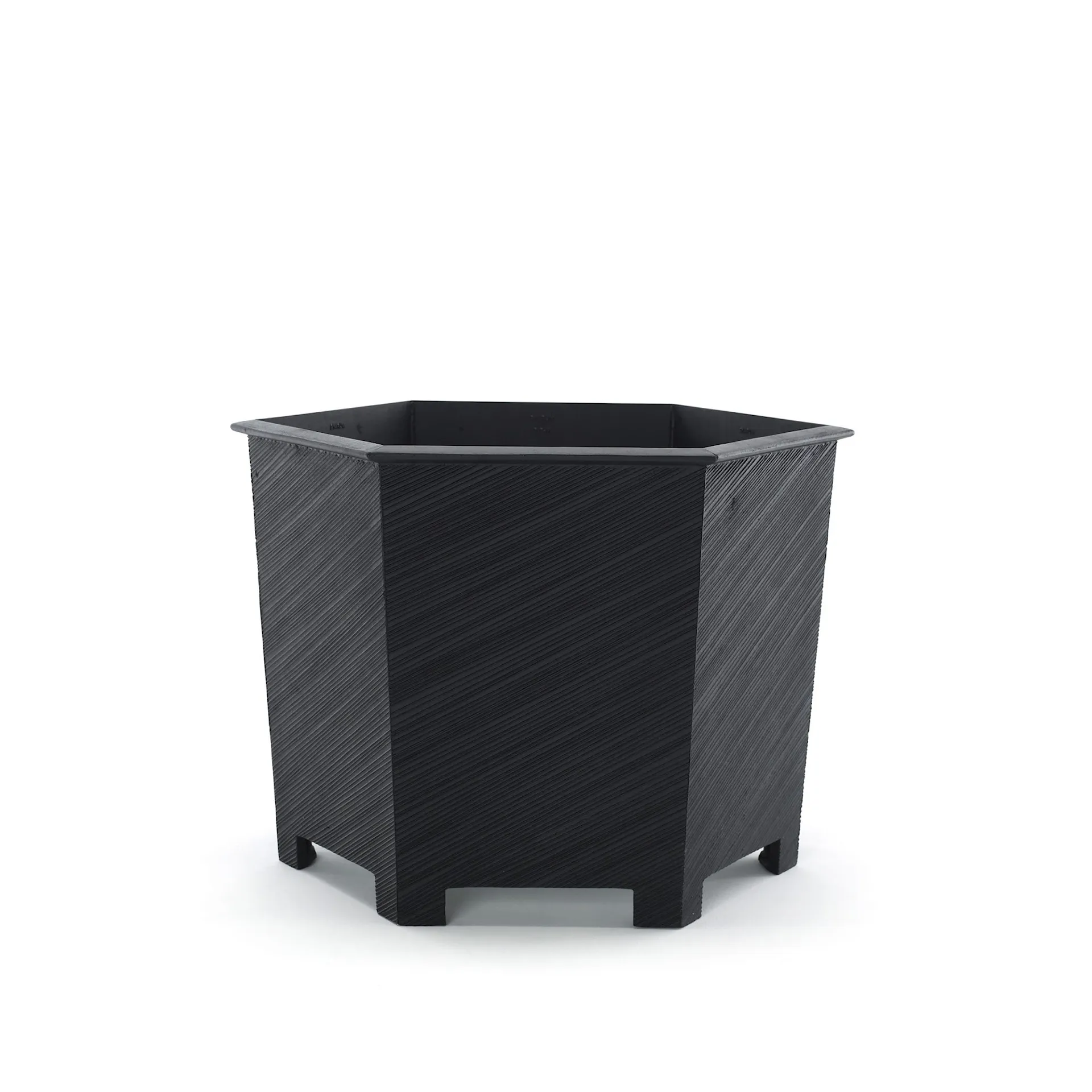 Hexagon Black Planter - Byarums Bruk - NO GA