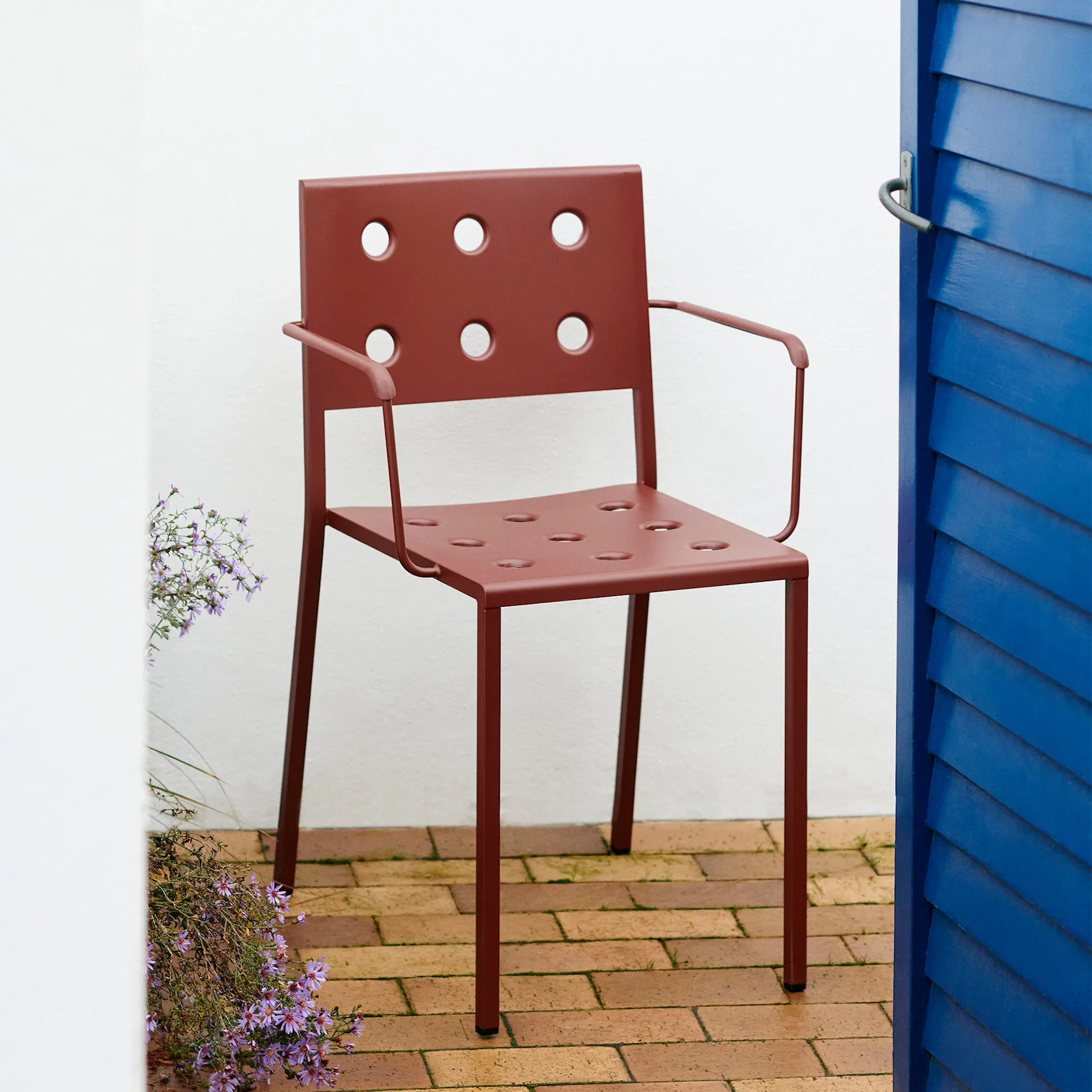 Balcony utendørs spisestol med armlener - HAY - Ronan & Erwan Bouroullec - NO GA