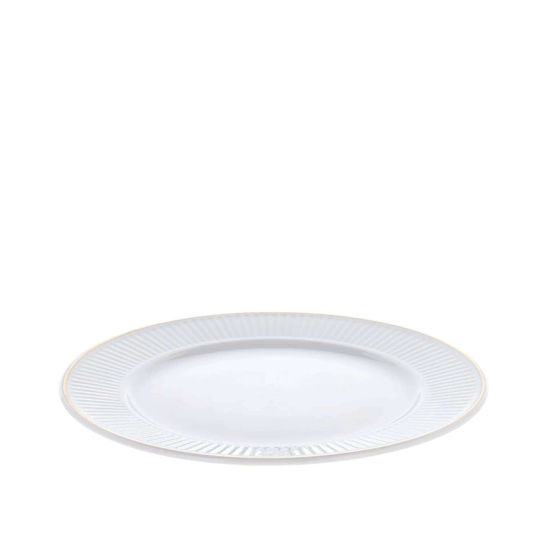 Plissé Flat Plate Ovenproof Porcelain - Pillivuyt - NO GA