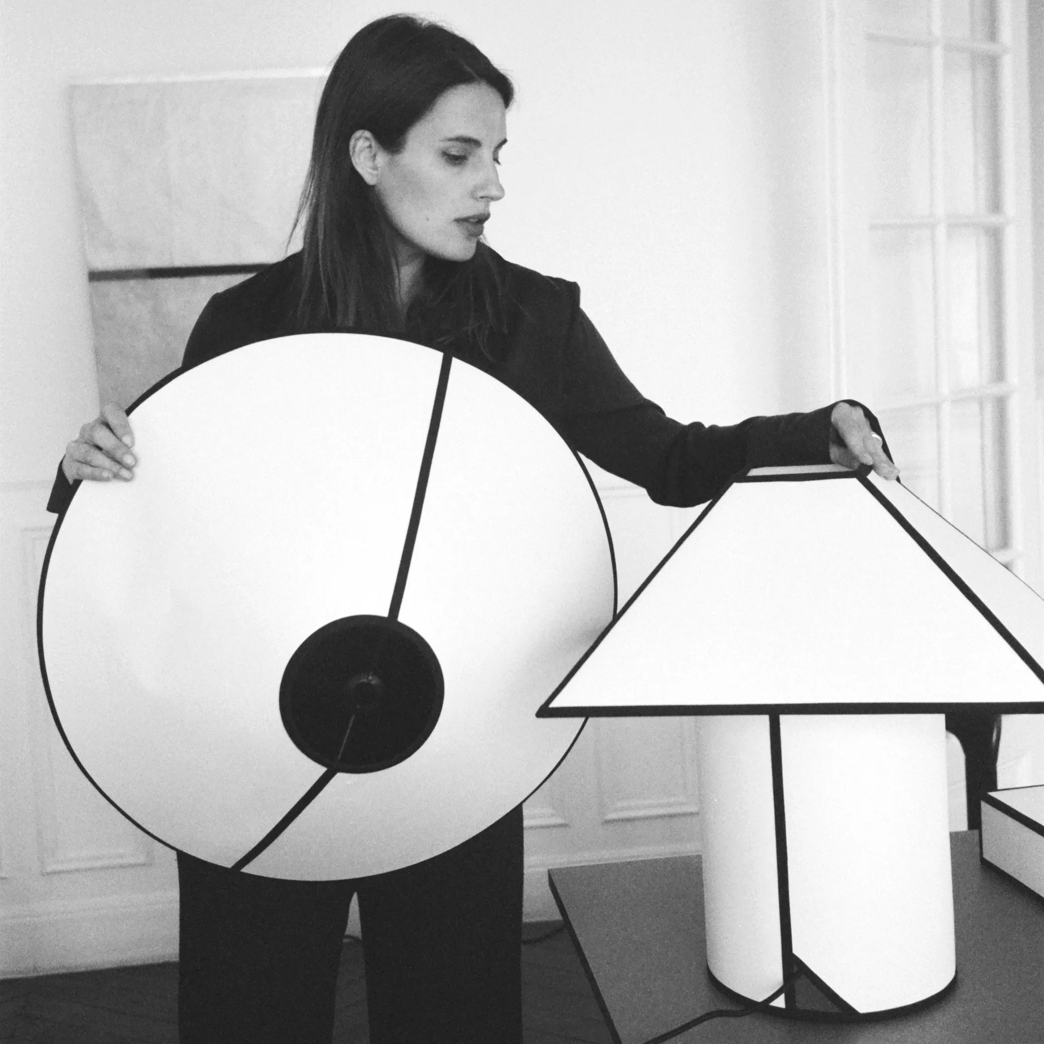 Ava Pyramid Table Lamp - 8