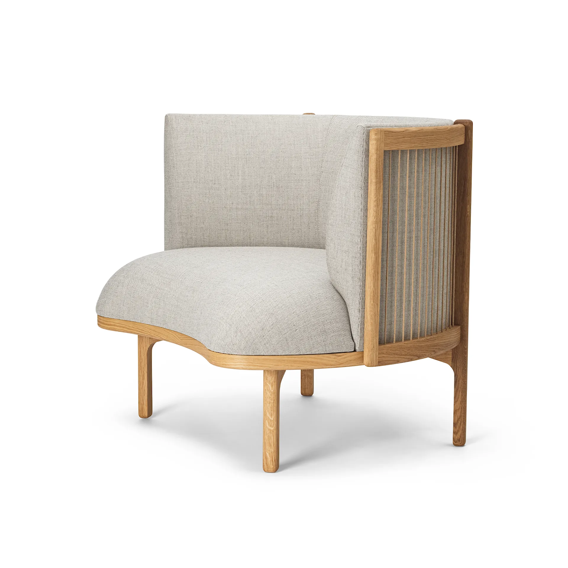 RF1904 Sideways Lounge Chair Oiled Oak - Carl Hansen - NO GA