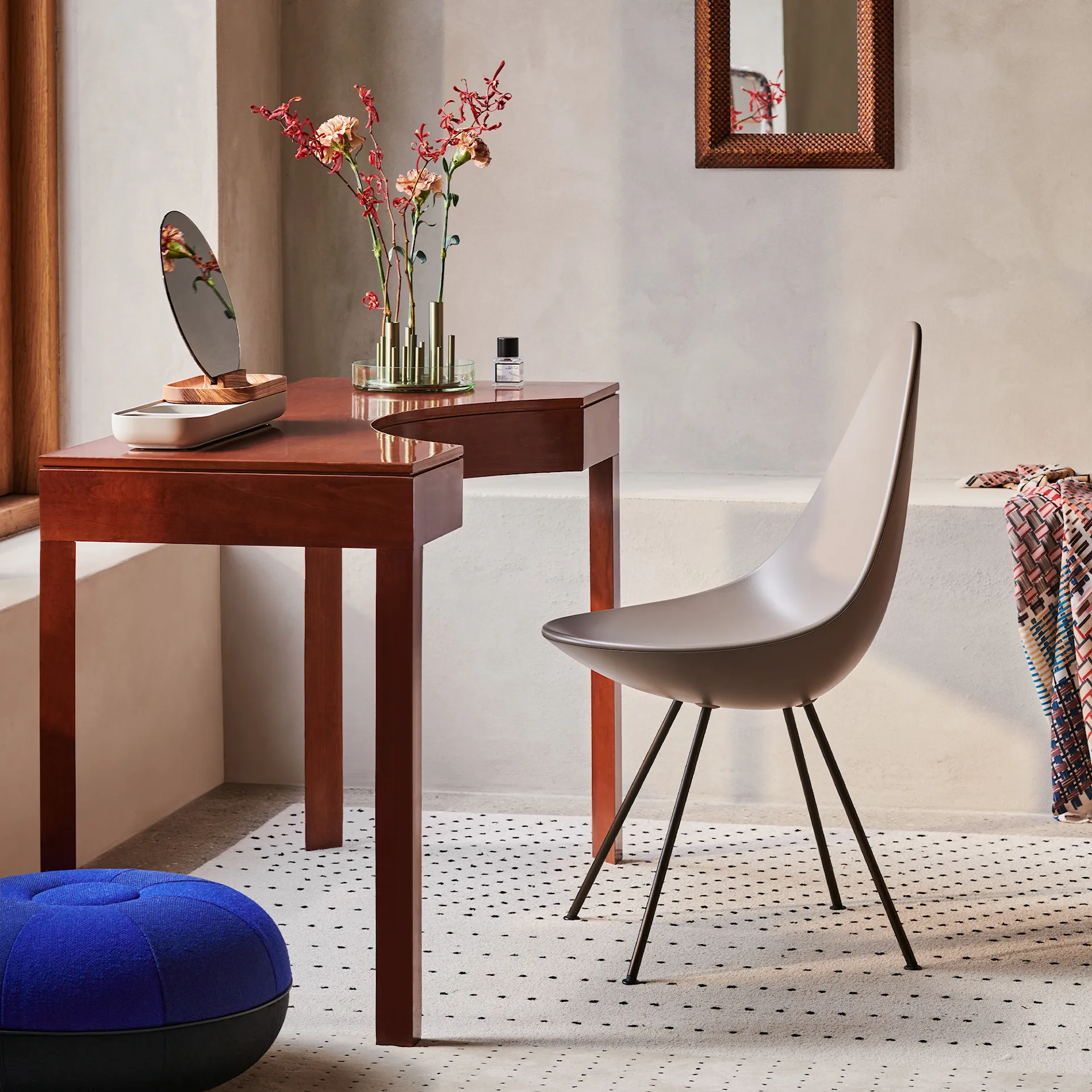 3110 Droppen stol fulltrukket - Fritz Hansen - Arne Jacobsen - NO GA