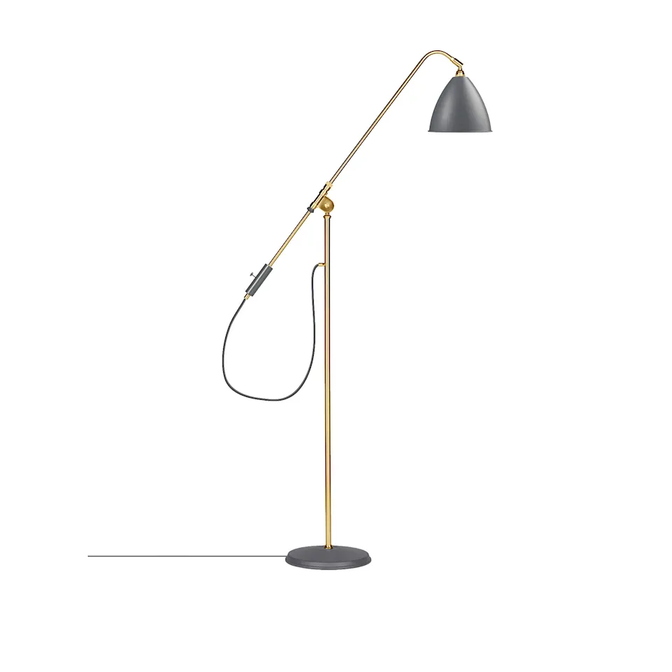 Bestlite BL4 gulvlampe messing