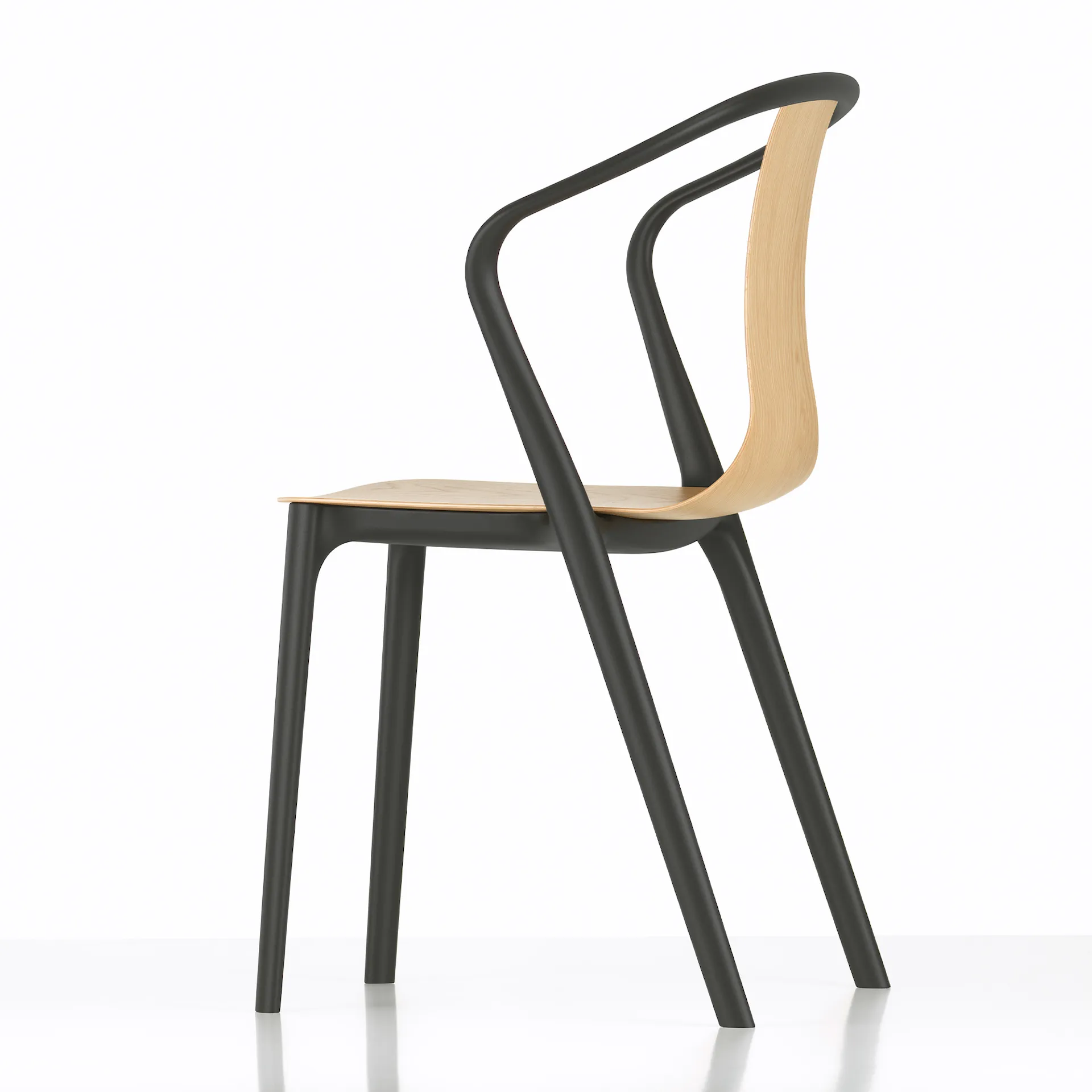 Belleville - Armchair Wood - Vitra - Ronan & Erwan Bouroullec - NO GA