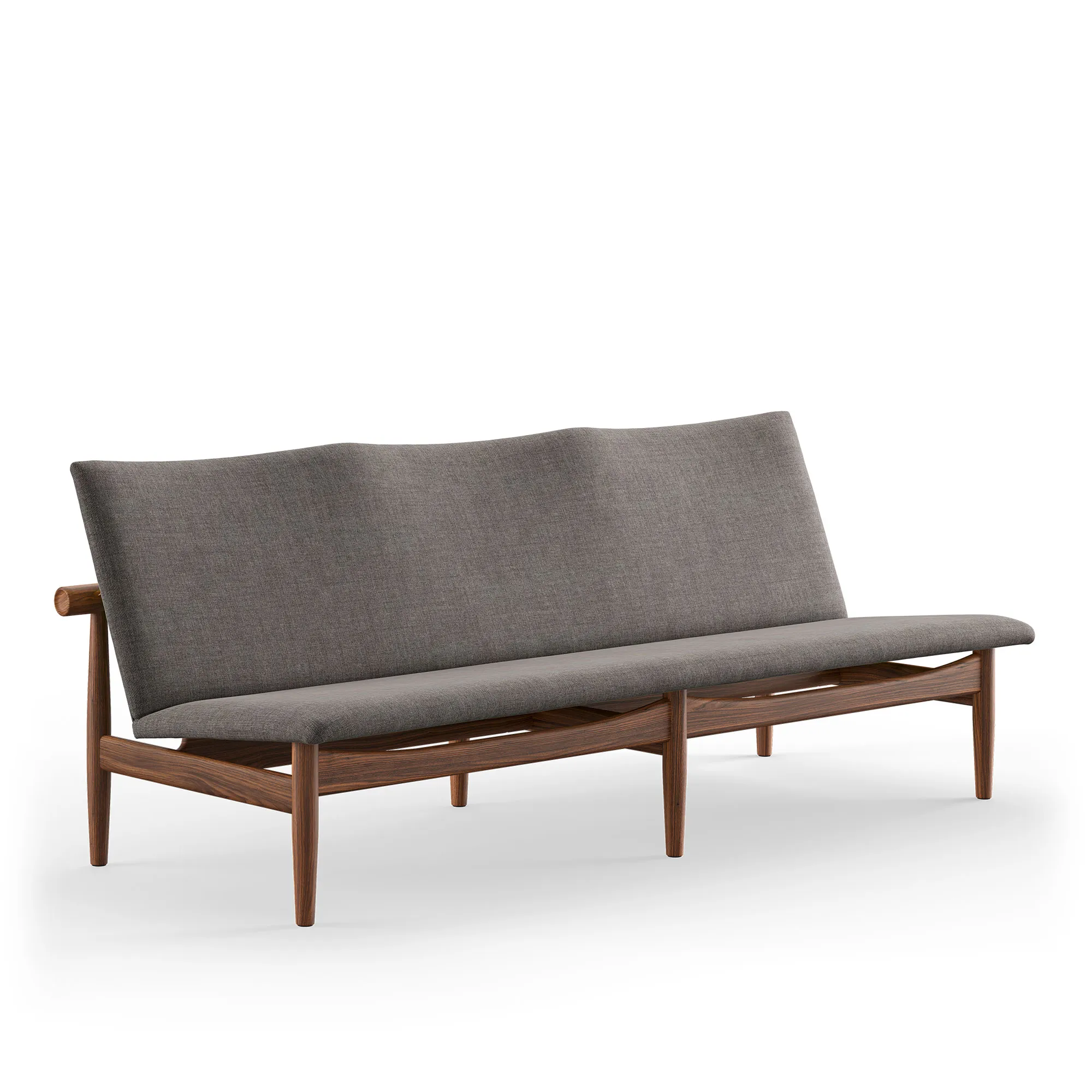 Japan sofa 3 sits Walnut - 1