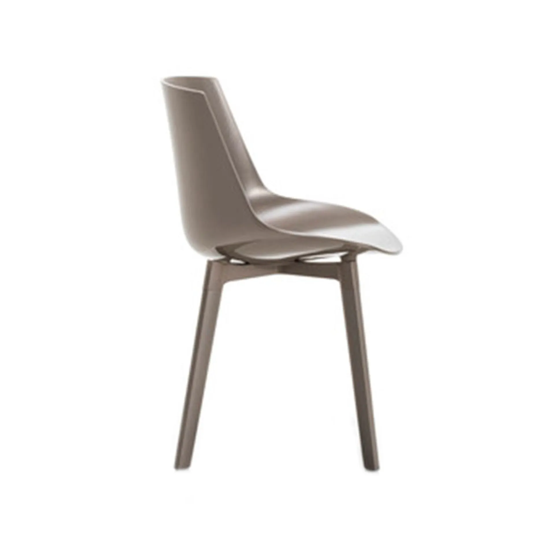 Flow Chair Color Mass-Pigmented Cross Base - MDF Italia - NO GA