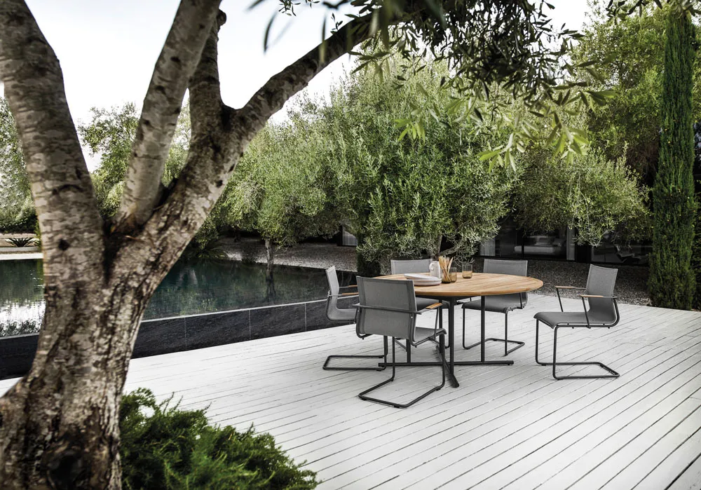 Whirl Teak Table 150 cm - 2